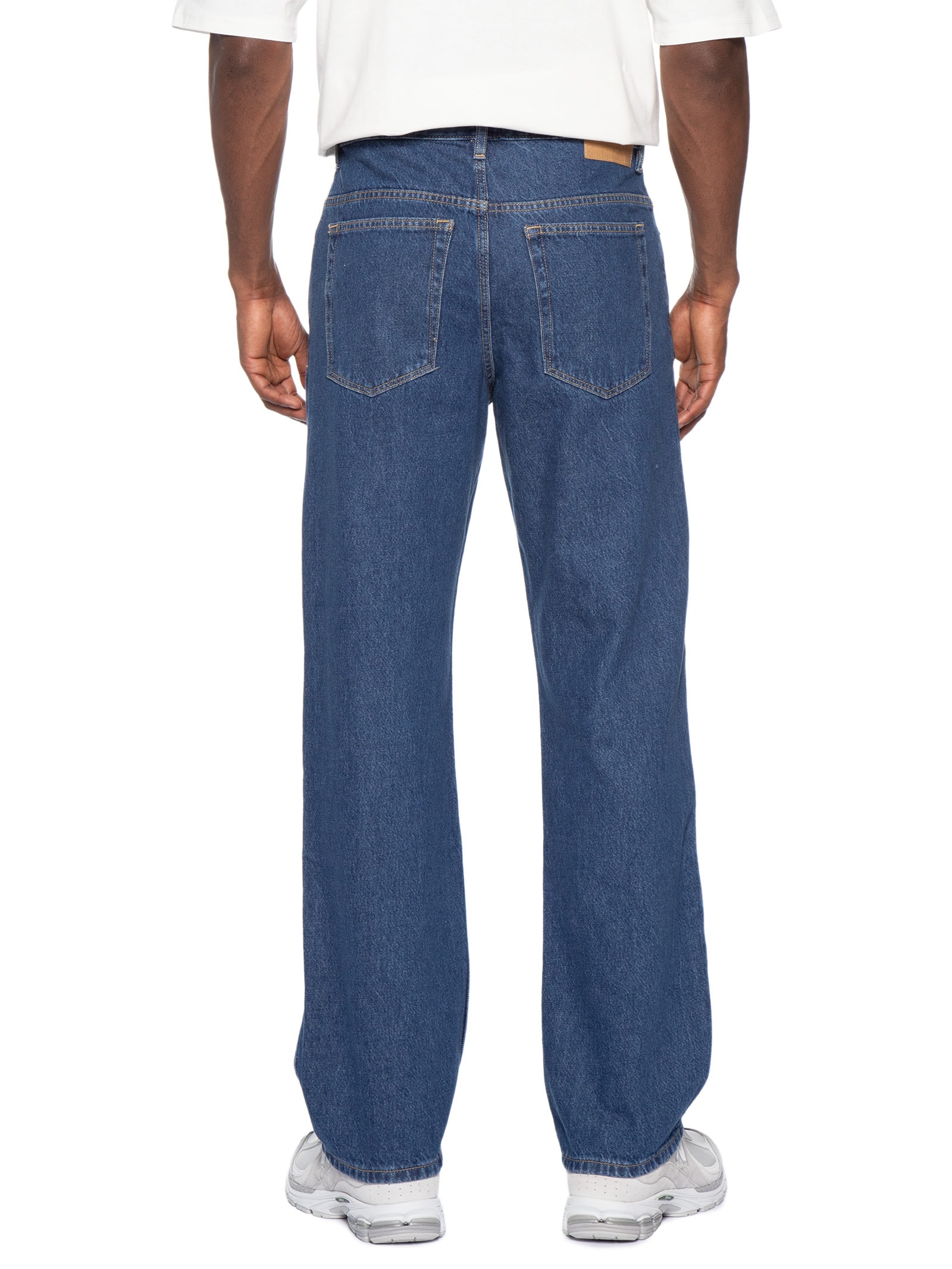 Calça Jeans Reta Masculina Baggy Jean Azul Cotton On