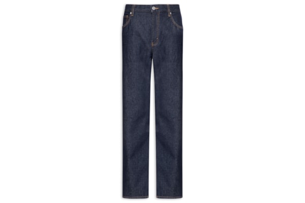 Calça Jeans Reta Masculina Baggy Jean - Azul
