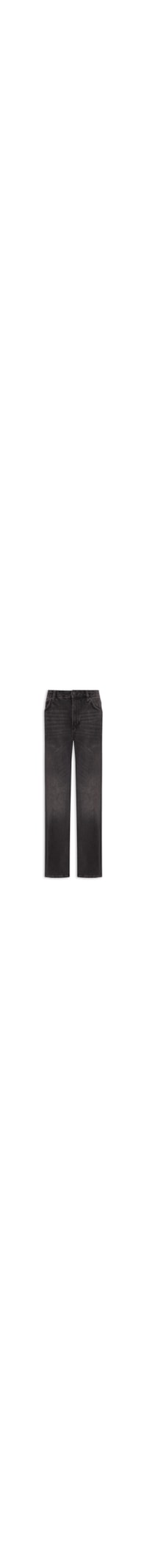 Calça Jeans Reta Masculina Baggy Jean - Preto