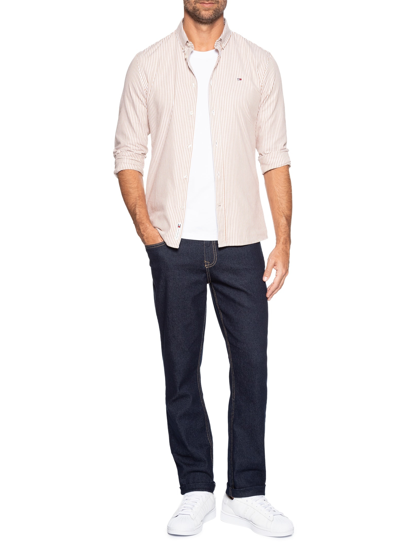 Calça Jeans Scanton Masculina Slim Fit Azul Tommy Jeans