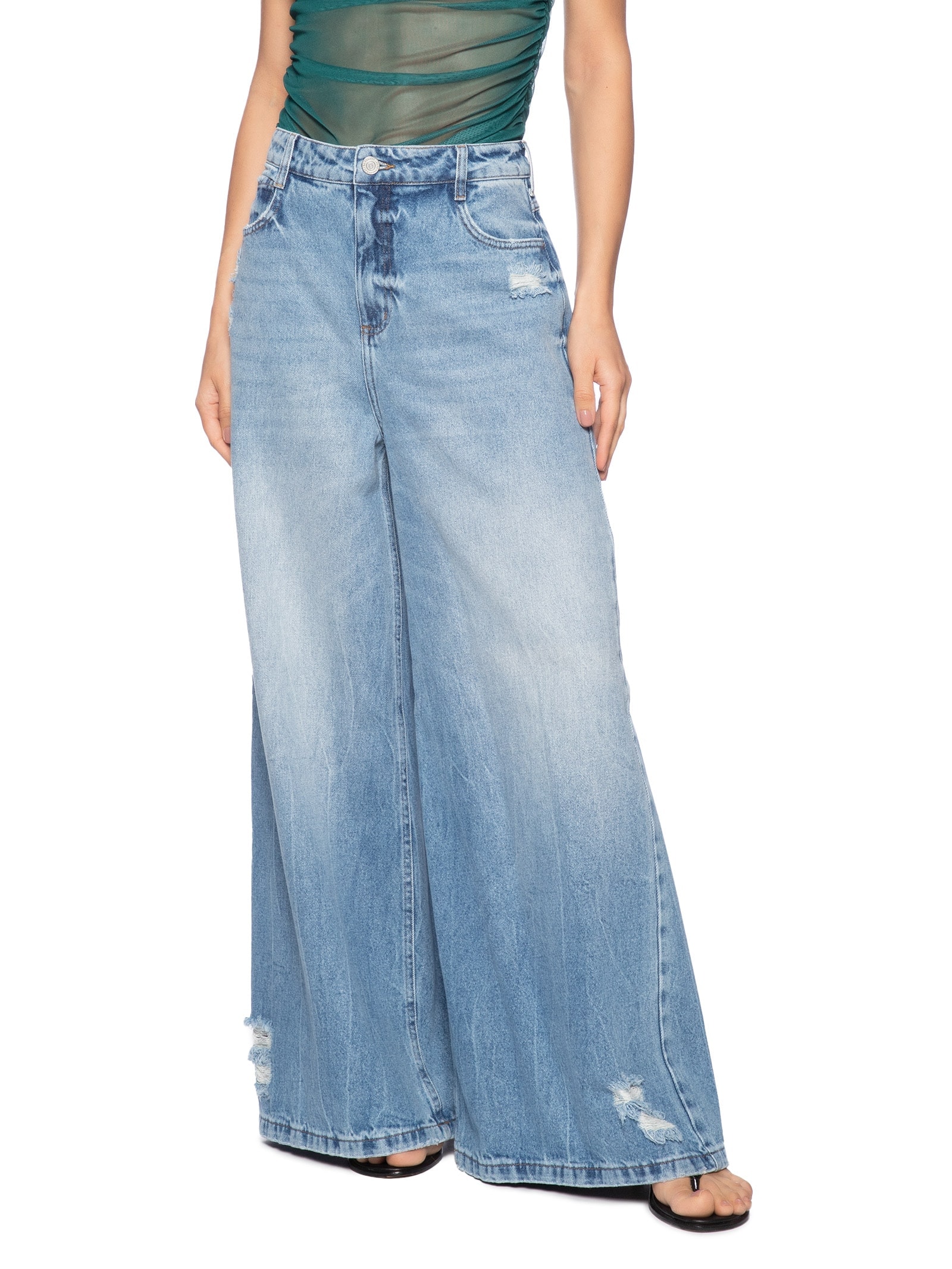 Calça Jeans Seul Azul Colcci Jeans