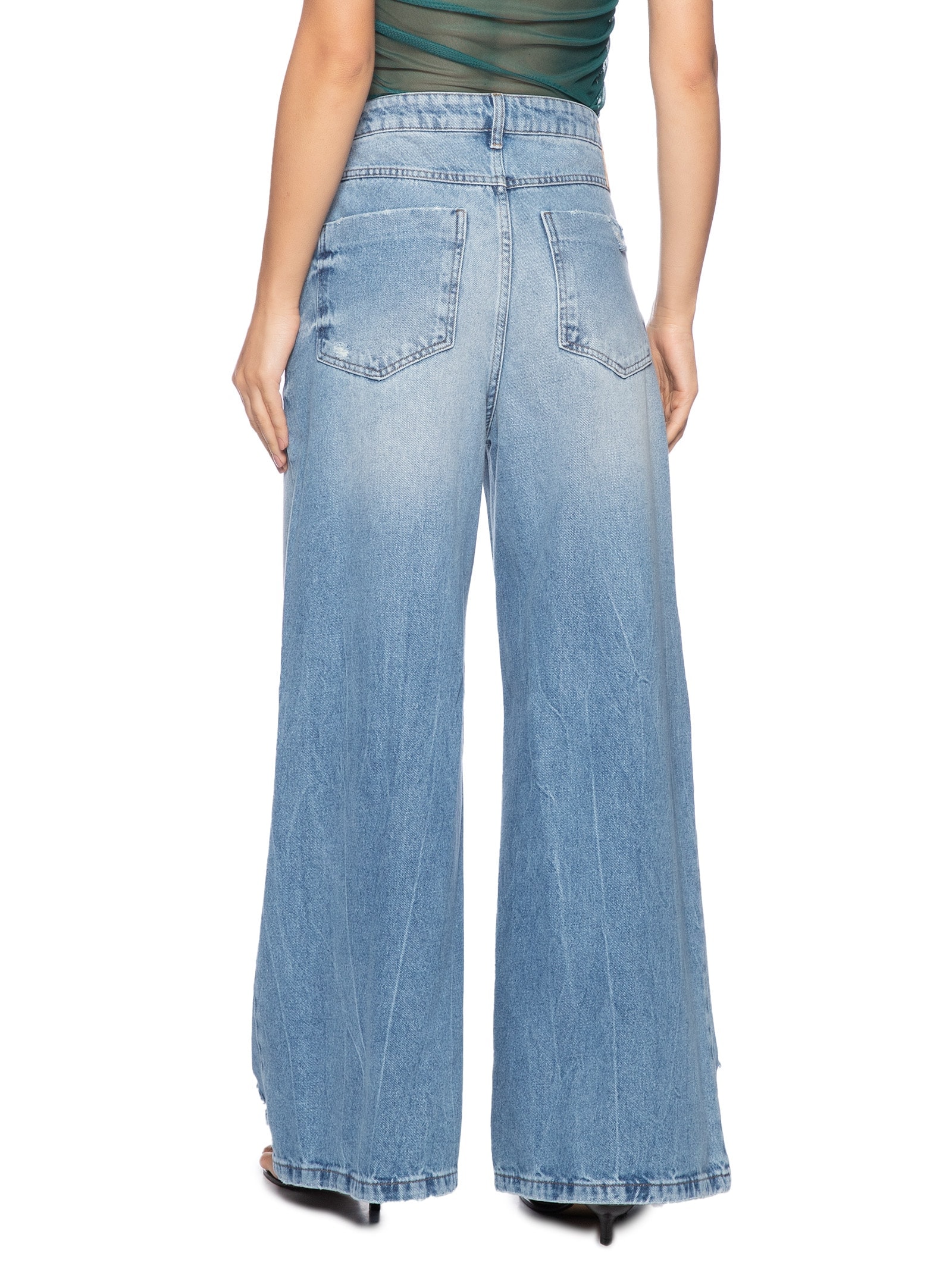 Calça Jeans Seul Azul Colcci Jeans