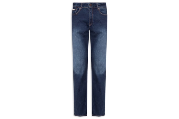 Calça Jeans Skinny 5 Pockets Masculina - Azul