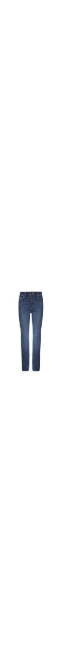 Calça Jeans Skinny Basic High Feminina - Azul