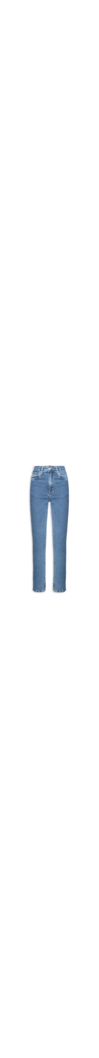 Calça Jeans Skinny Basic Midi Blue - Azul