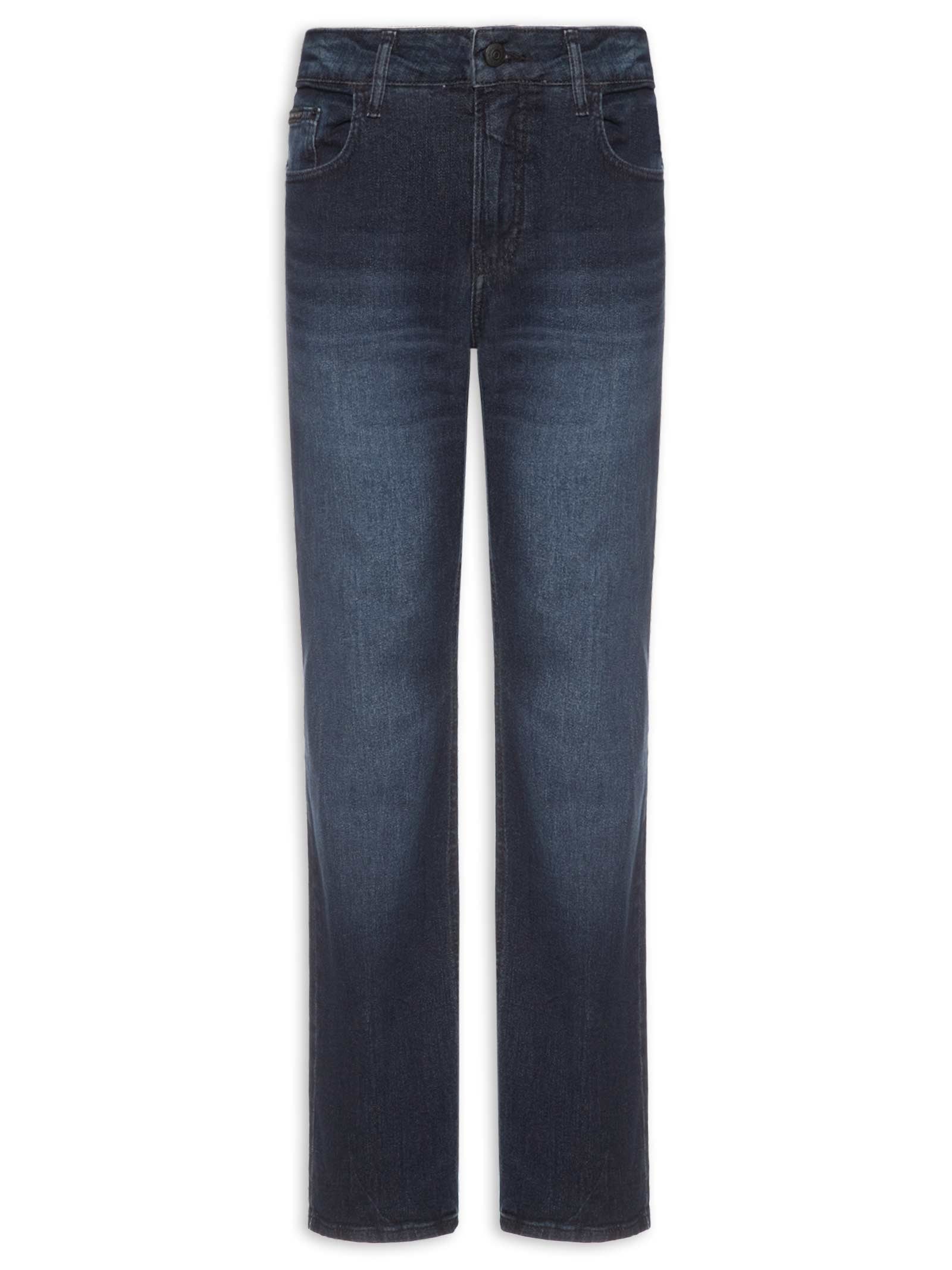 Calça Jeans Slim 5 Pockets Azul Calvin Klein Jeans