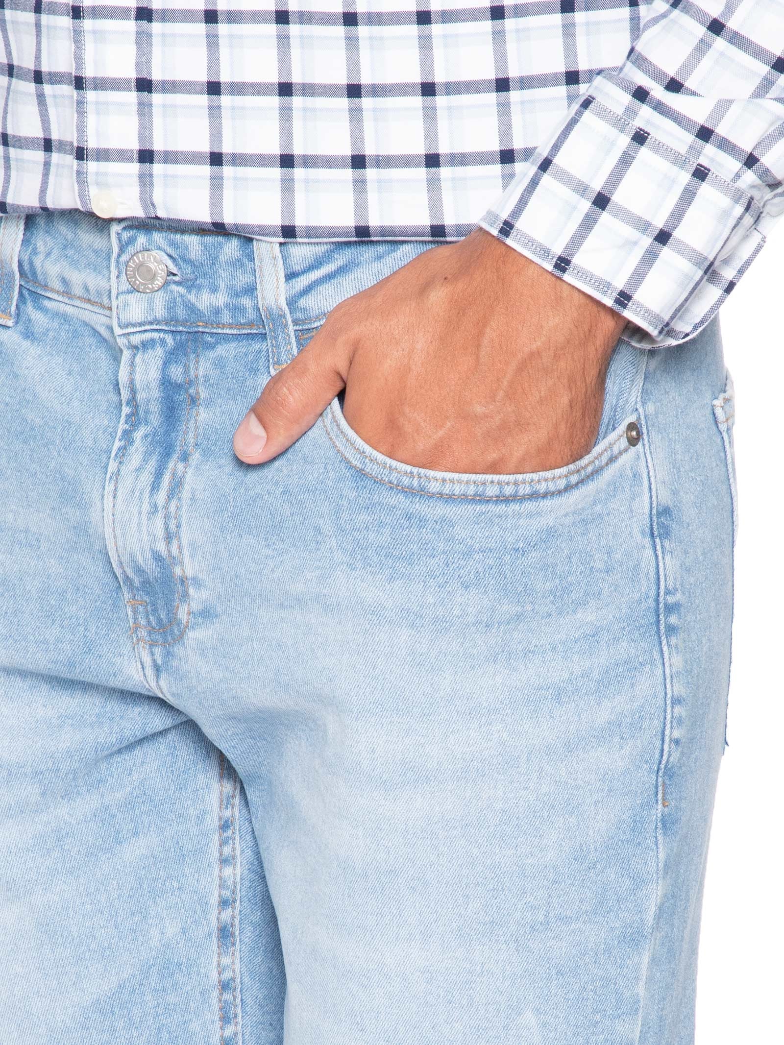 Calça Jeans Slim 5 Pockets – Azul Calvin Klein Jeans