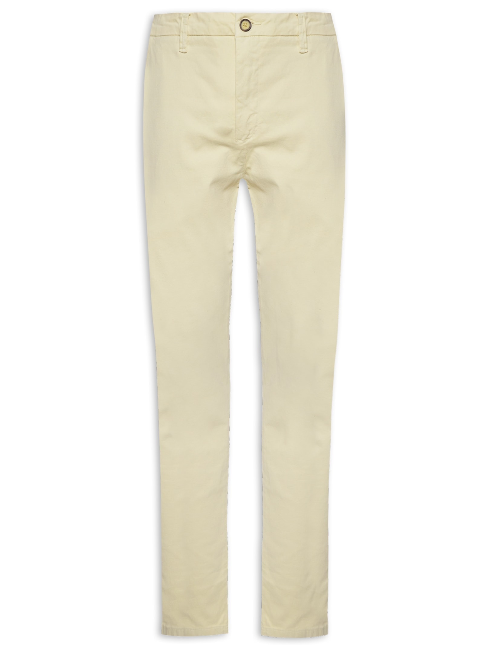 Calça Jeans Slim Masculina Contemporanea Casual Iron Bege Reserva
