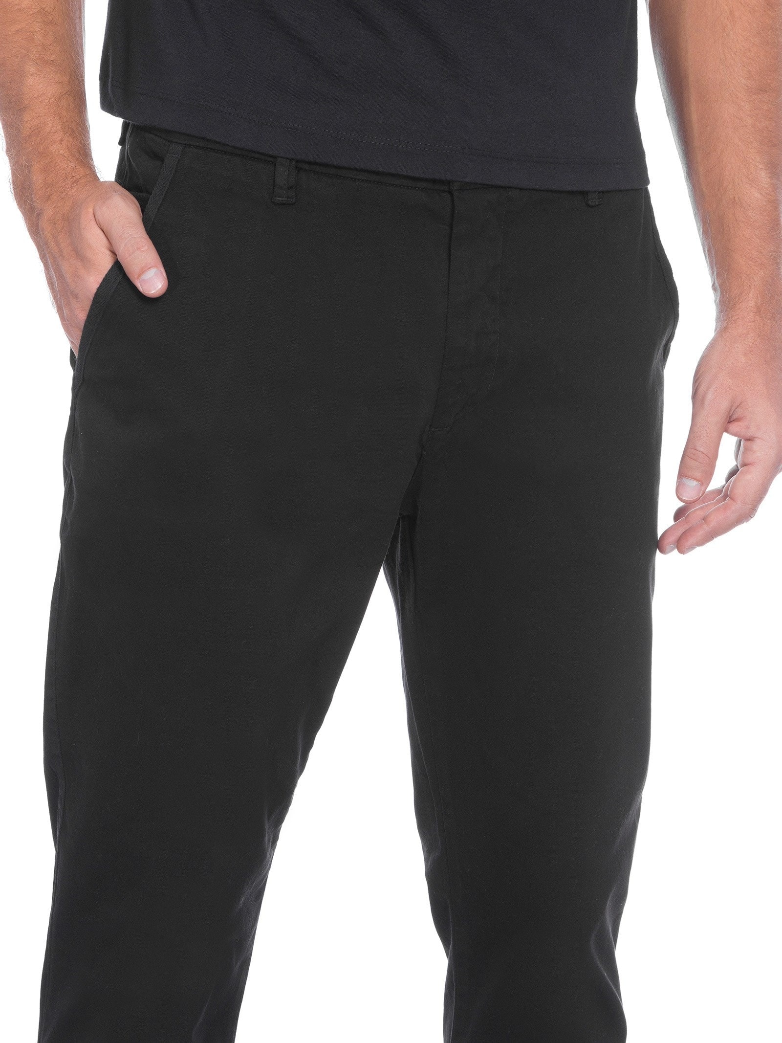 Calça Jeans Slim Masculina Contemporânea Casual Iron  Preto Reserva