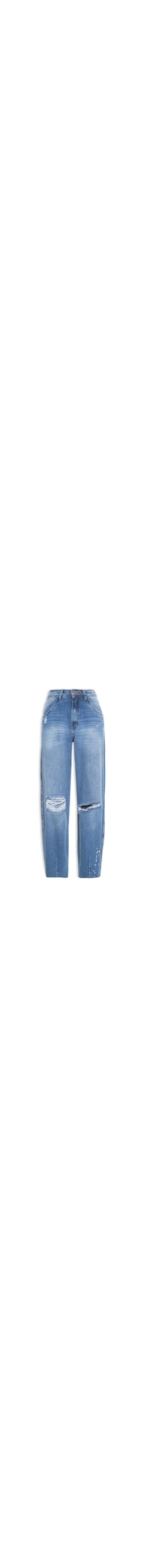 Calça Jeans Slouchy Super High - Azul