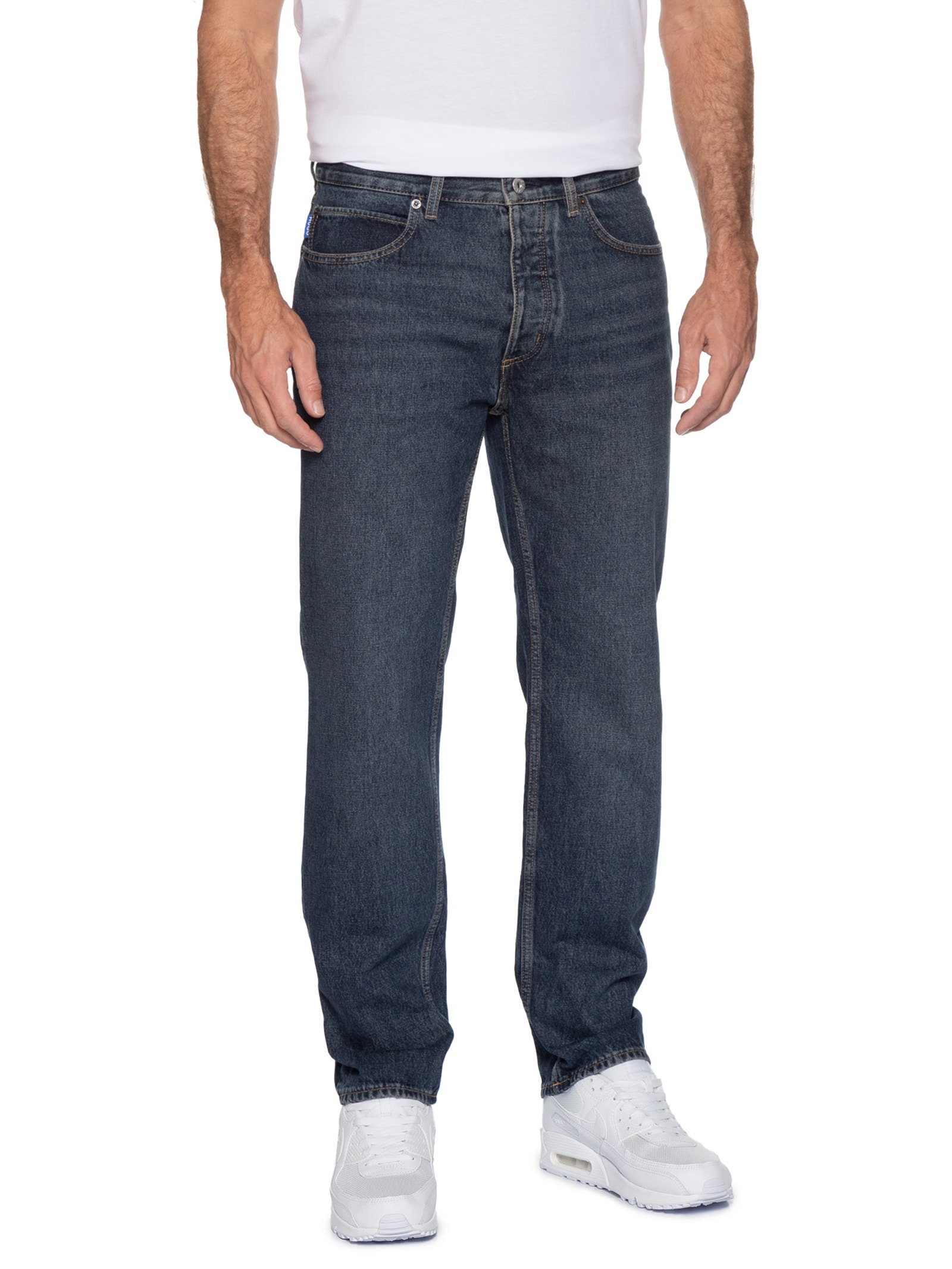 Calça Jeans Straight-Fit Jonah Azul Hugo