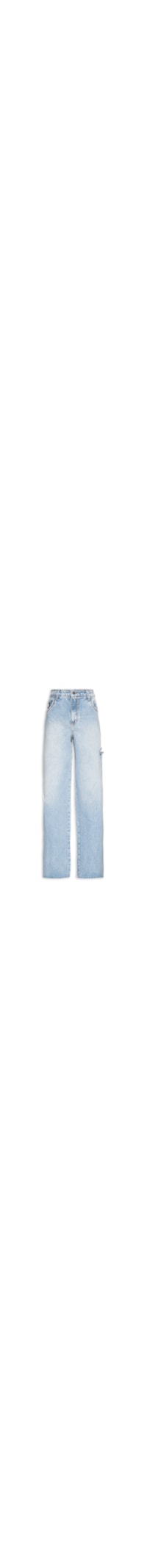 Calça Jeans Wide Leg Super High - Azul
