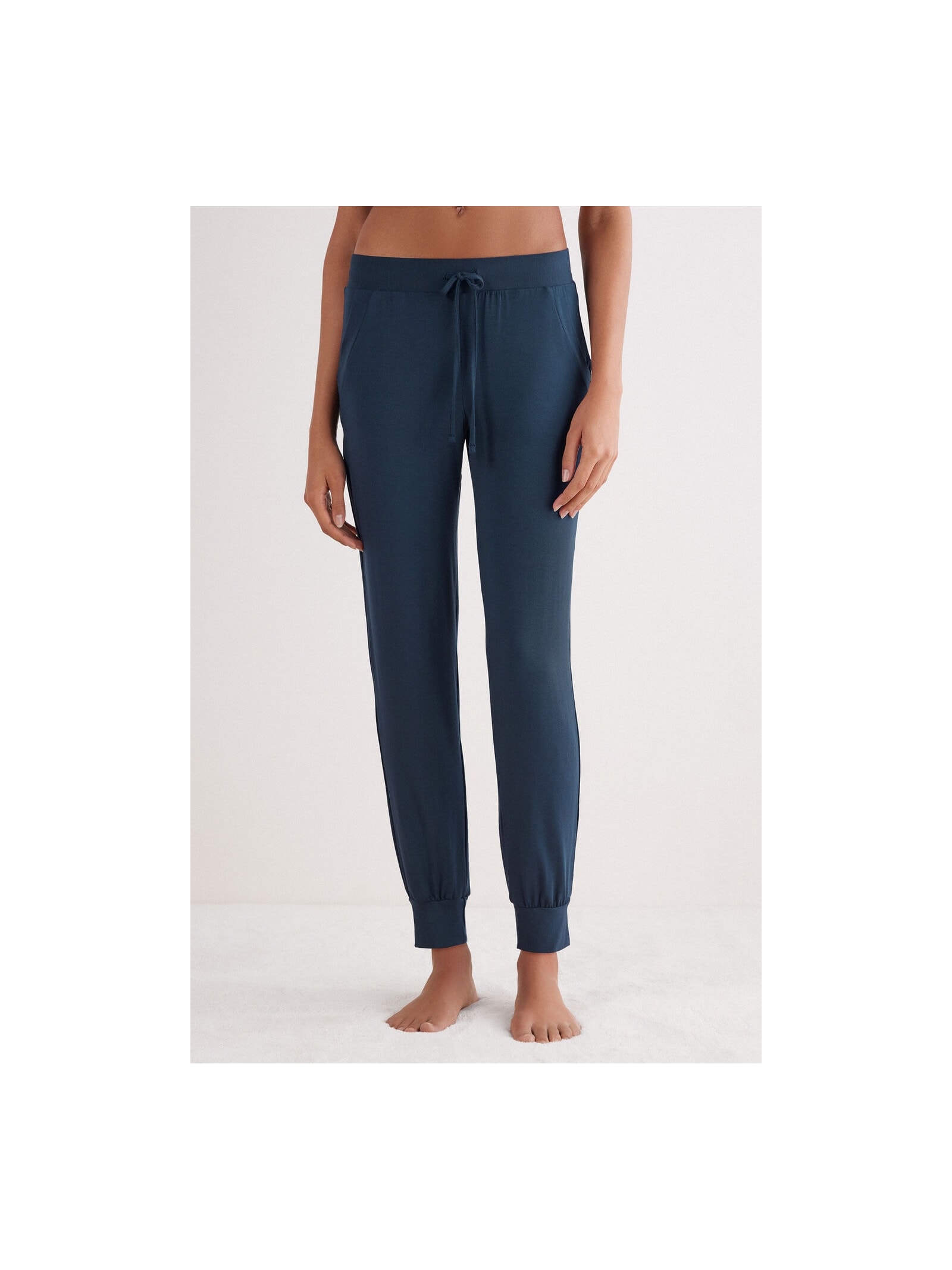 Calça Jogger Em Modal Azul Intimissimi