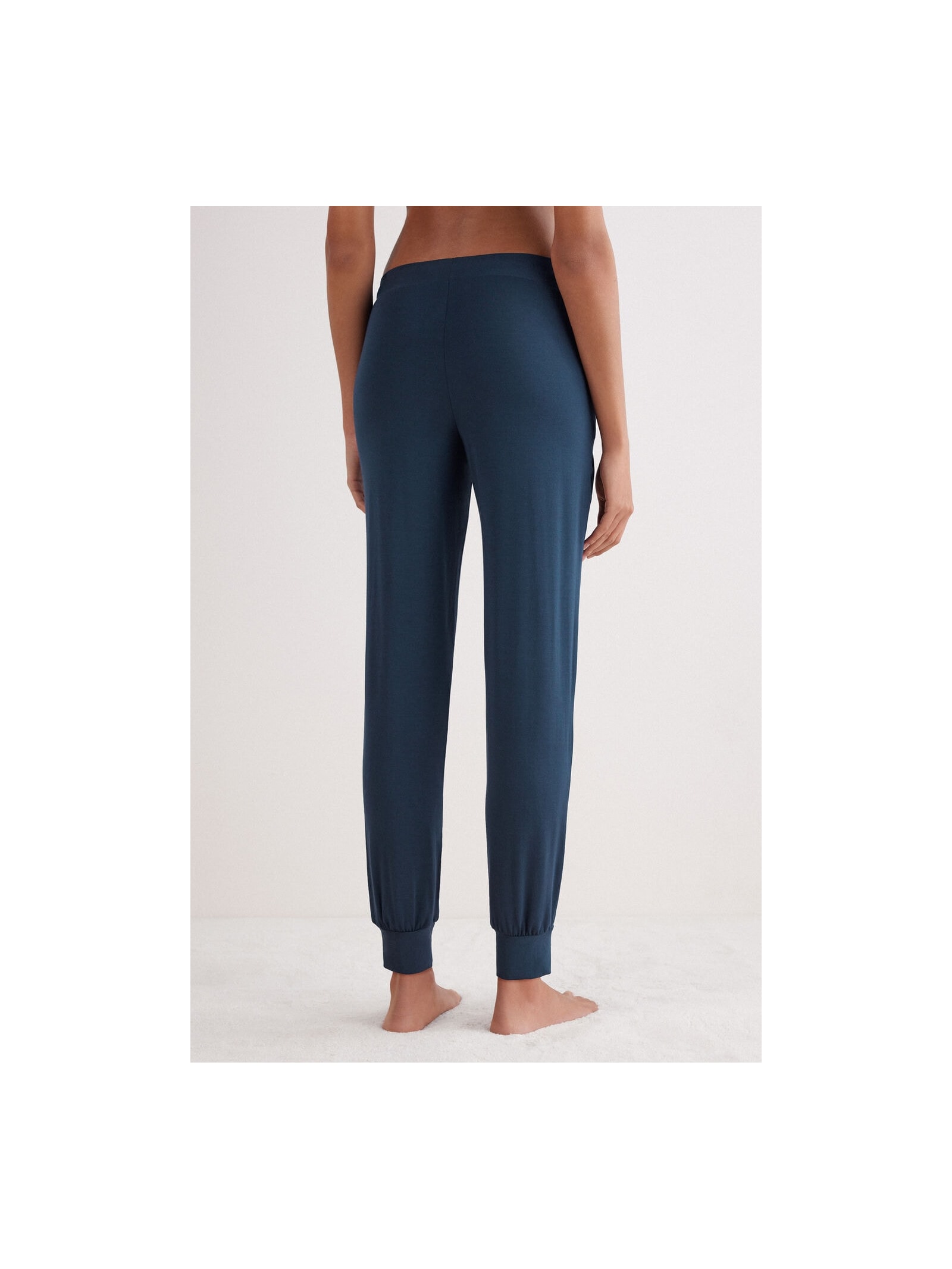 Calça Jogger Em Modal Azul Intimissimi