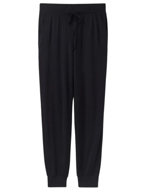 Calça Jogger Em Modal – Preto