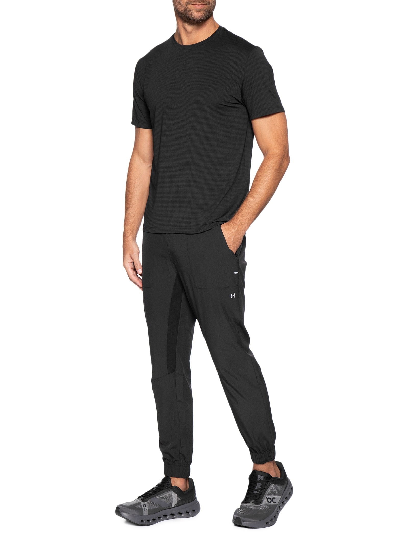 Calça Jogger Esportiva Masculina Preto Hering Sports