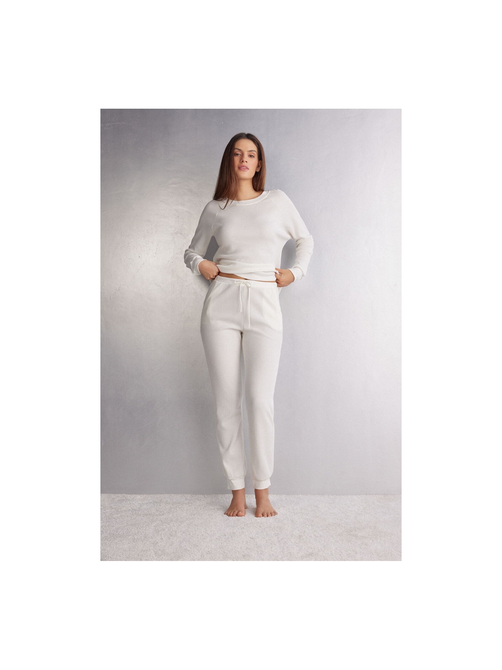 Calça Jogger Glisten In The Light Marfim Intimissimi