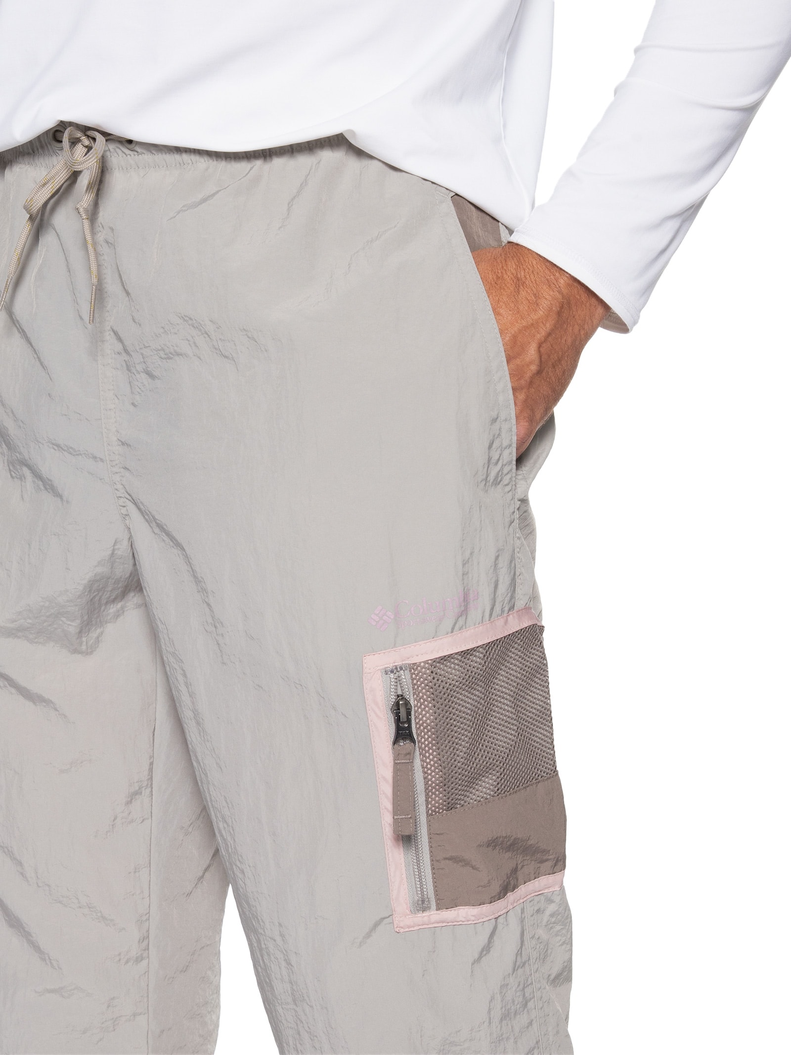 Calça Jogger Masculina Challenger™ Windbreaker Cinza Columbia