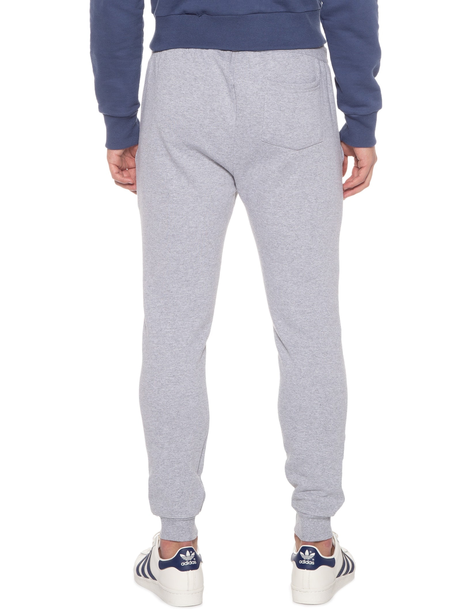 Calça Jogger Moletom Cinza Basiq Men