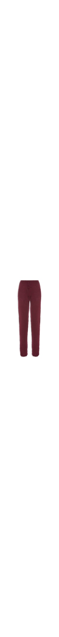 Calça Jogger Tricot Flamme - Vermelho