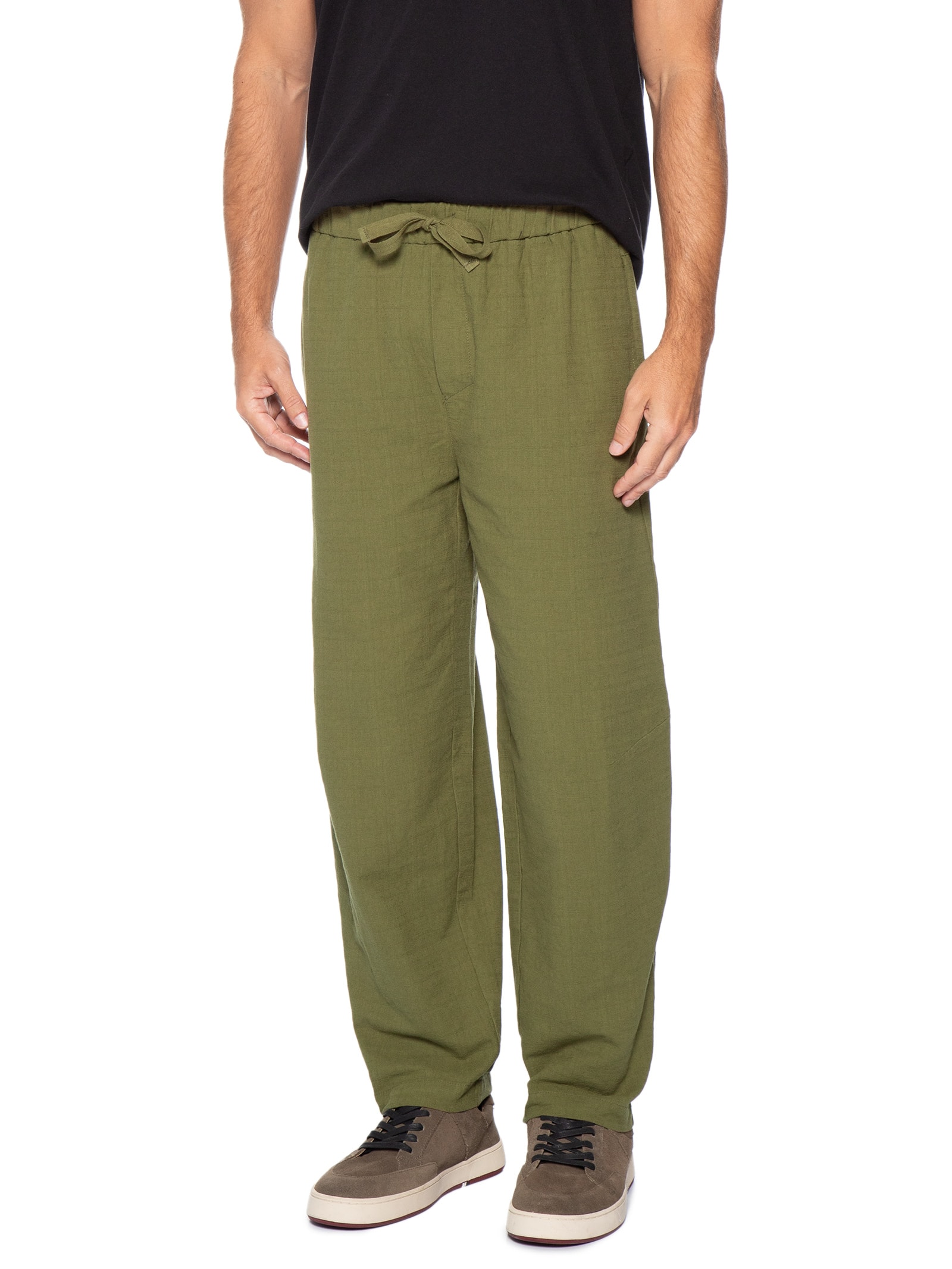 Calça Jogging Masculina Cotton Texture Verde Osklen