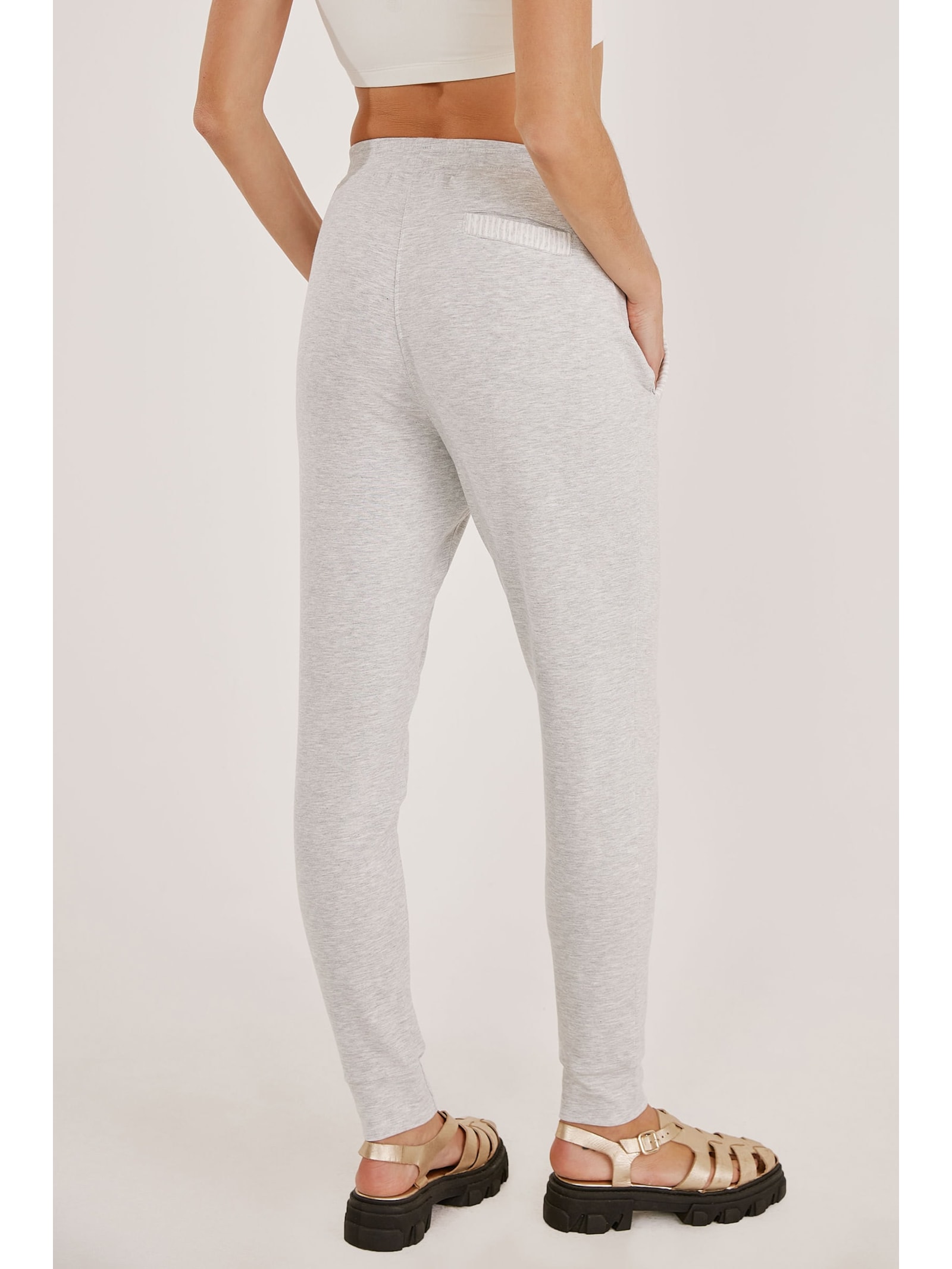 Calça Jogging Mescla Claro Noronha Yogini
