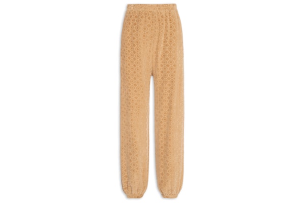 Calça Jogging Veludo Feminina – Bege
