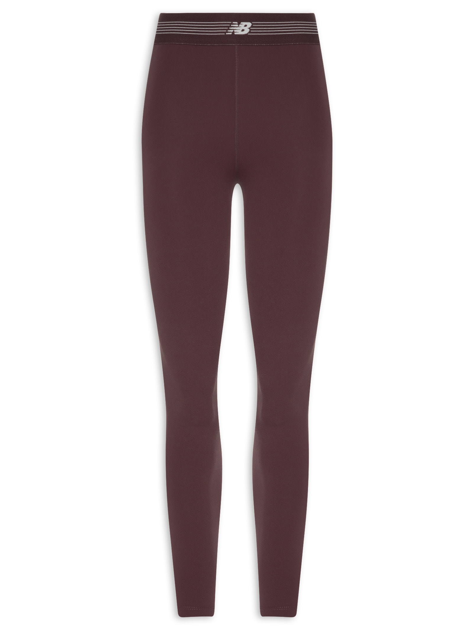 Calça Legging Feminina Ac 25 Marrom New Balance
