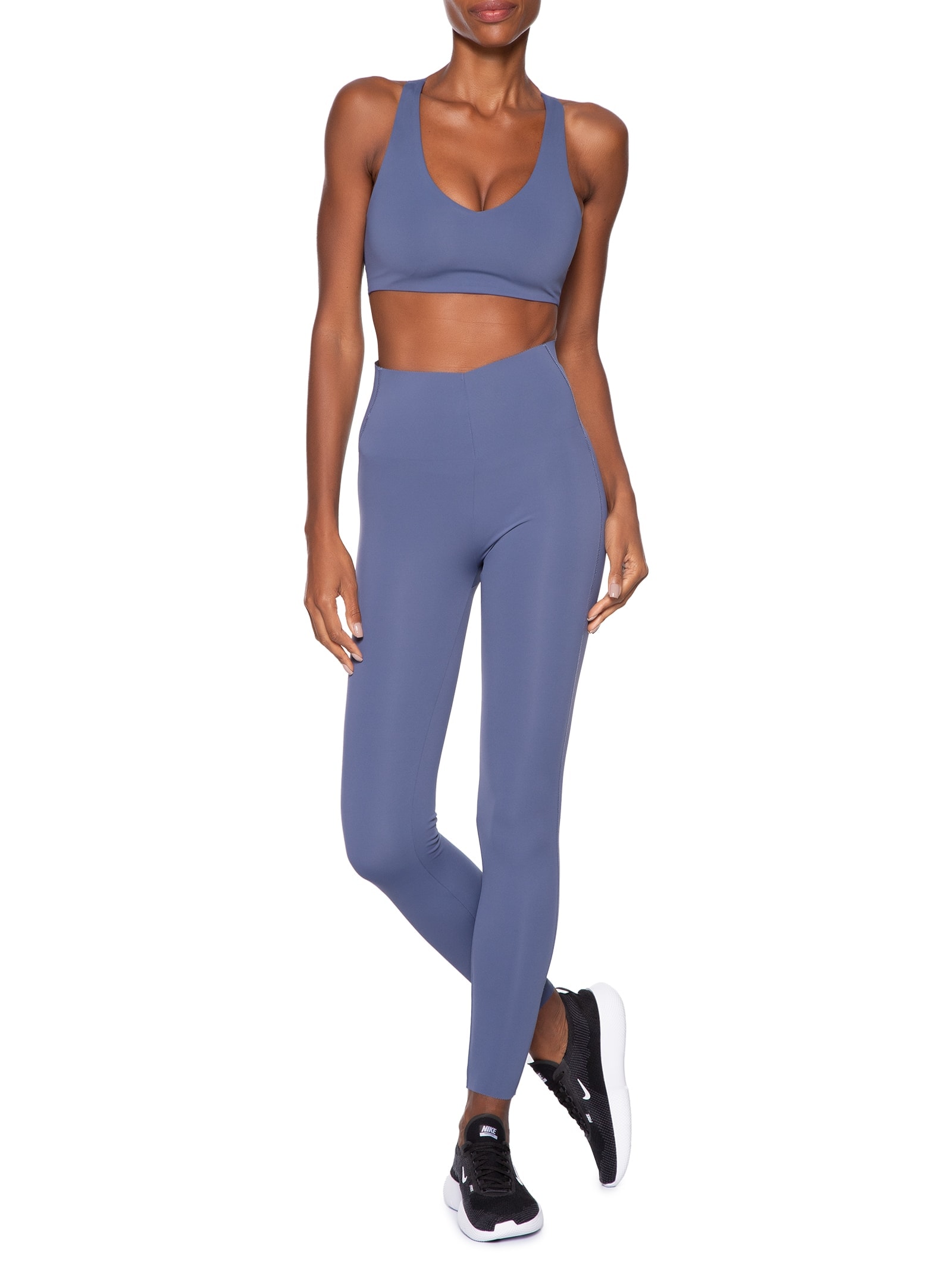 Calça Legging Feminina Azul Hering Sports