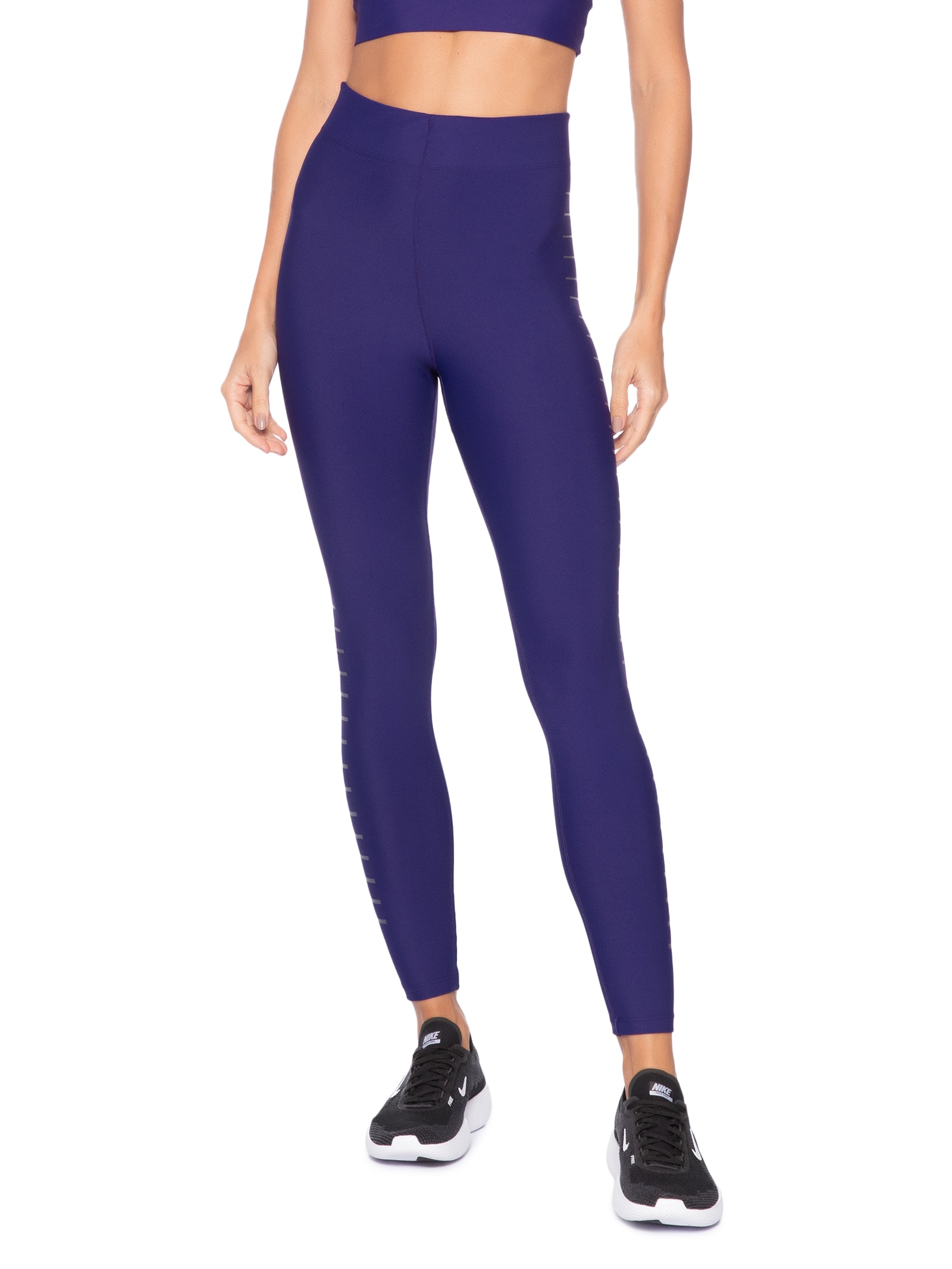 Calça Legging Feminina Hydefit Adaptiv Roxo Live!