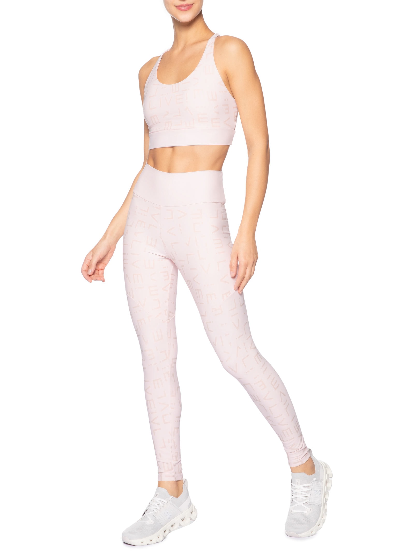 Calça Legging Feminina Icon Rosa Live!