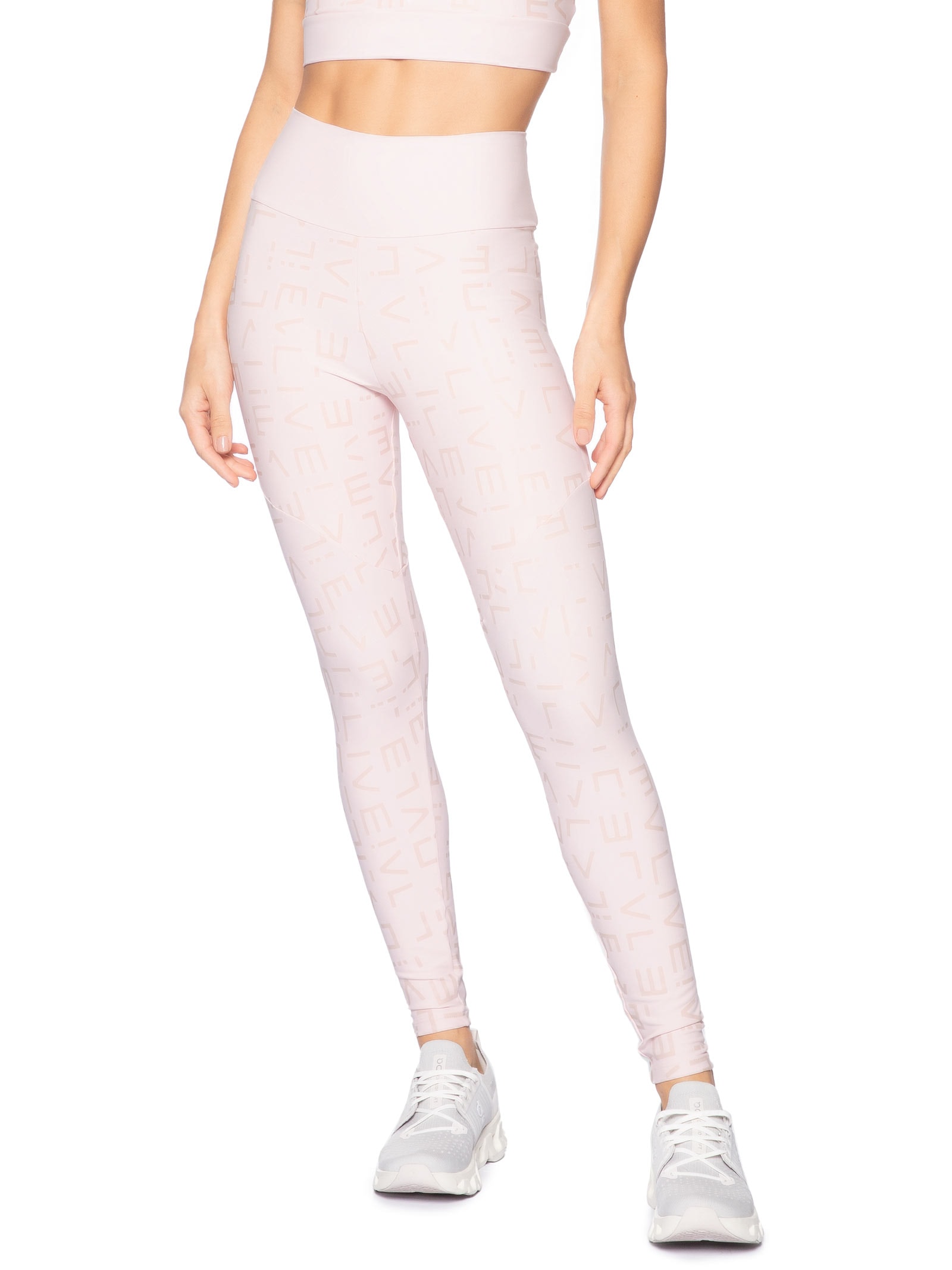Calça Legging Feminina Icon Rosa Live!