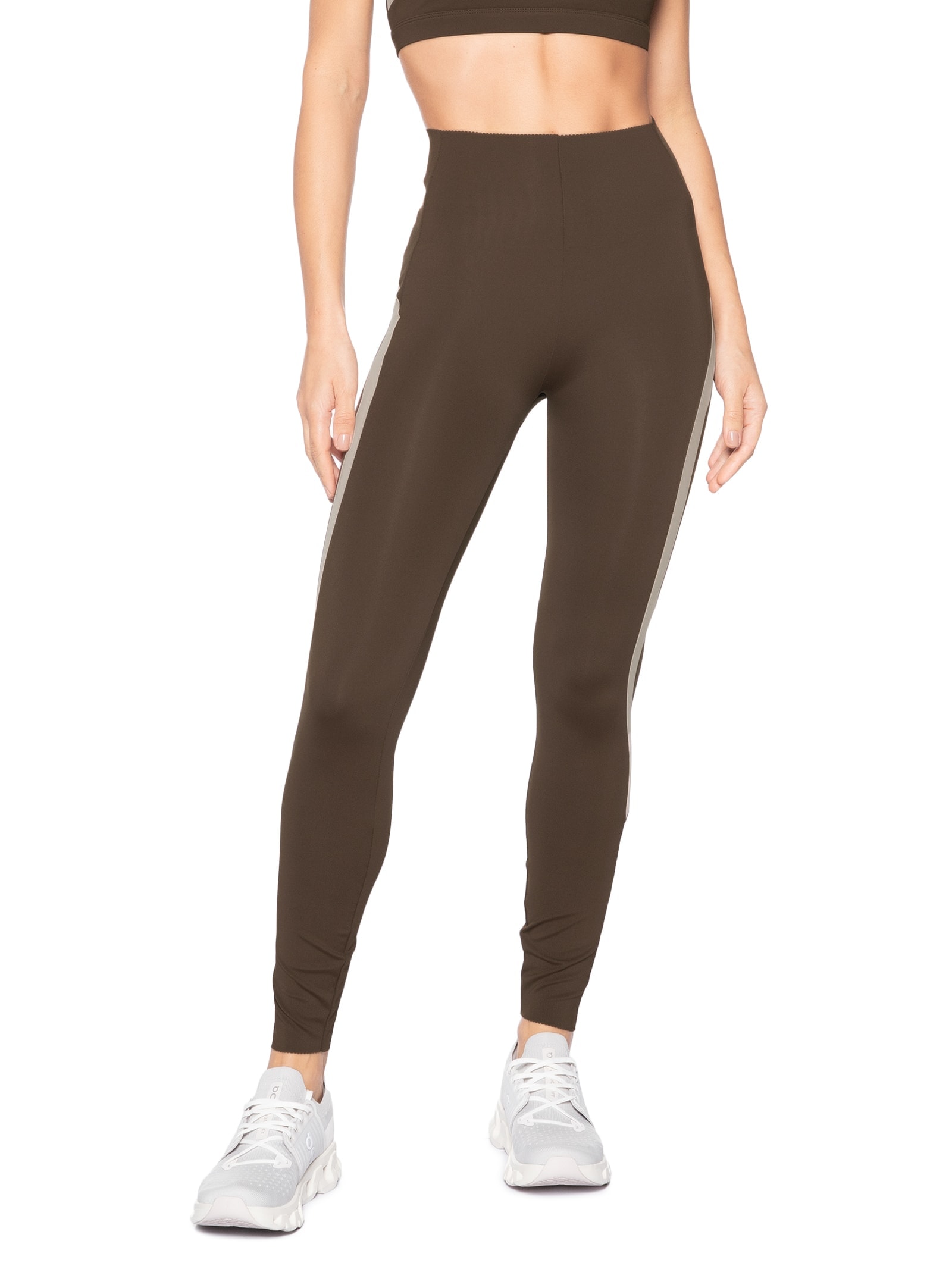 Calça Legging Feminina Marrom Hering Sports