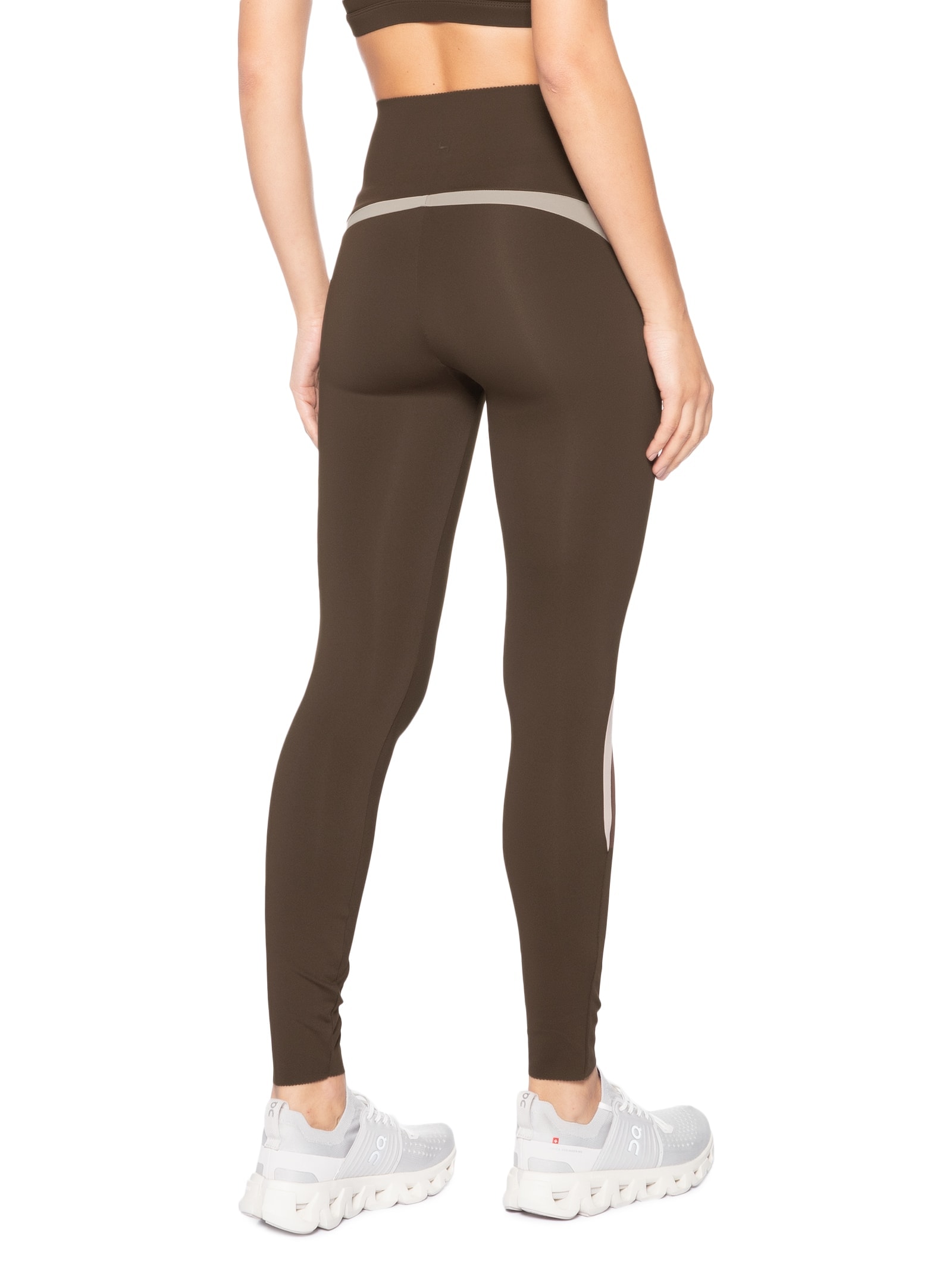 Calça Legging Feminina Marrom Hering Sports