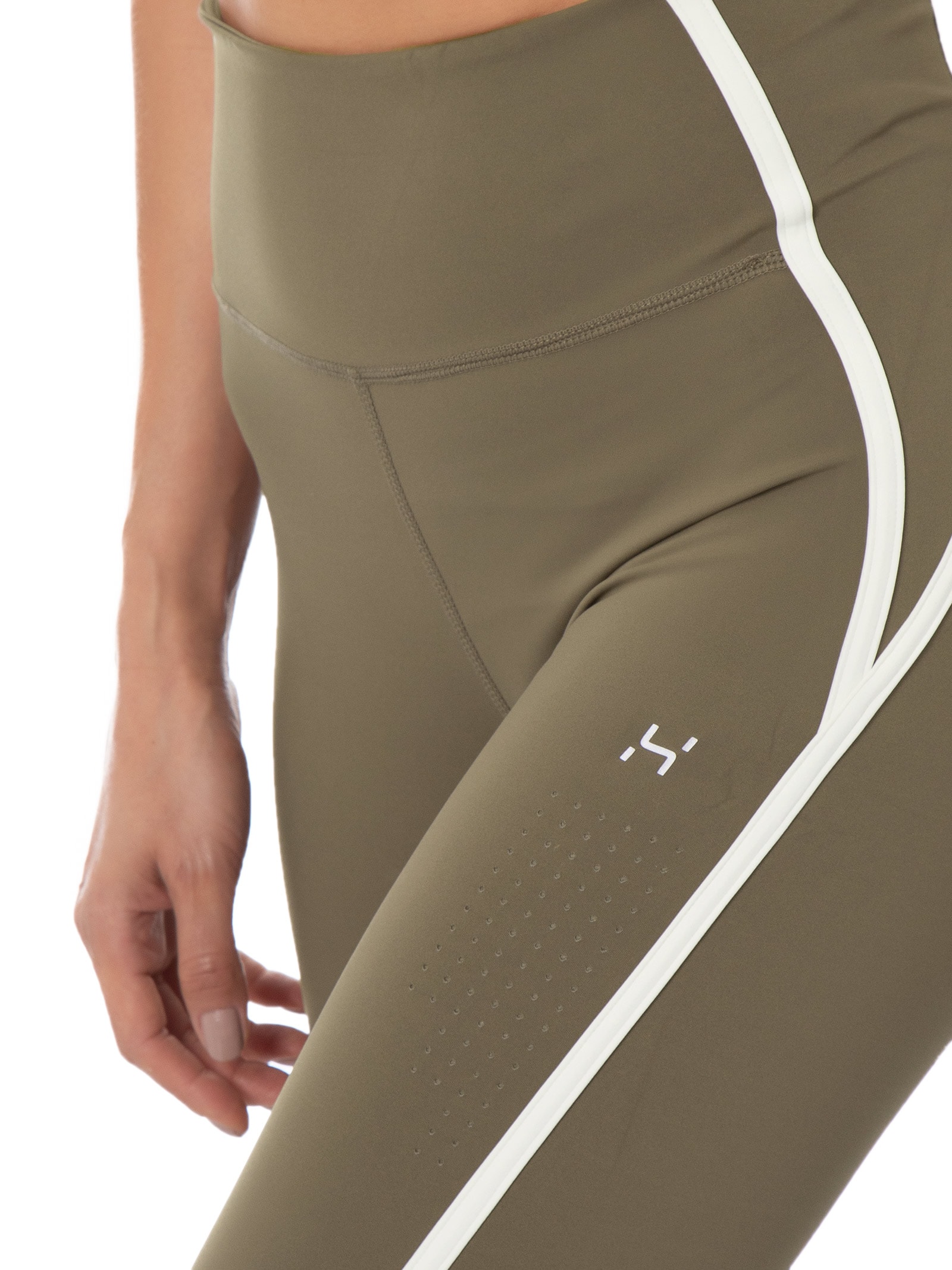 Calça Legging Feminina Marrom Hering Sports