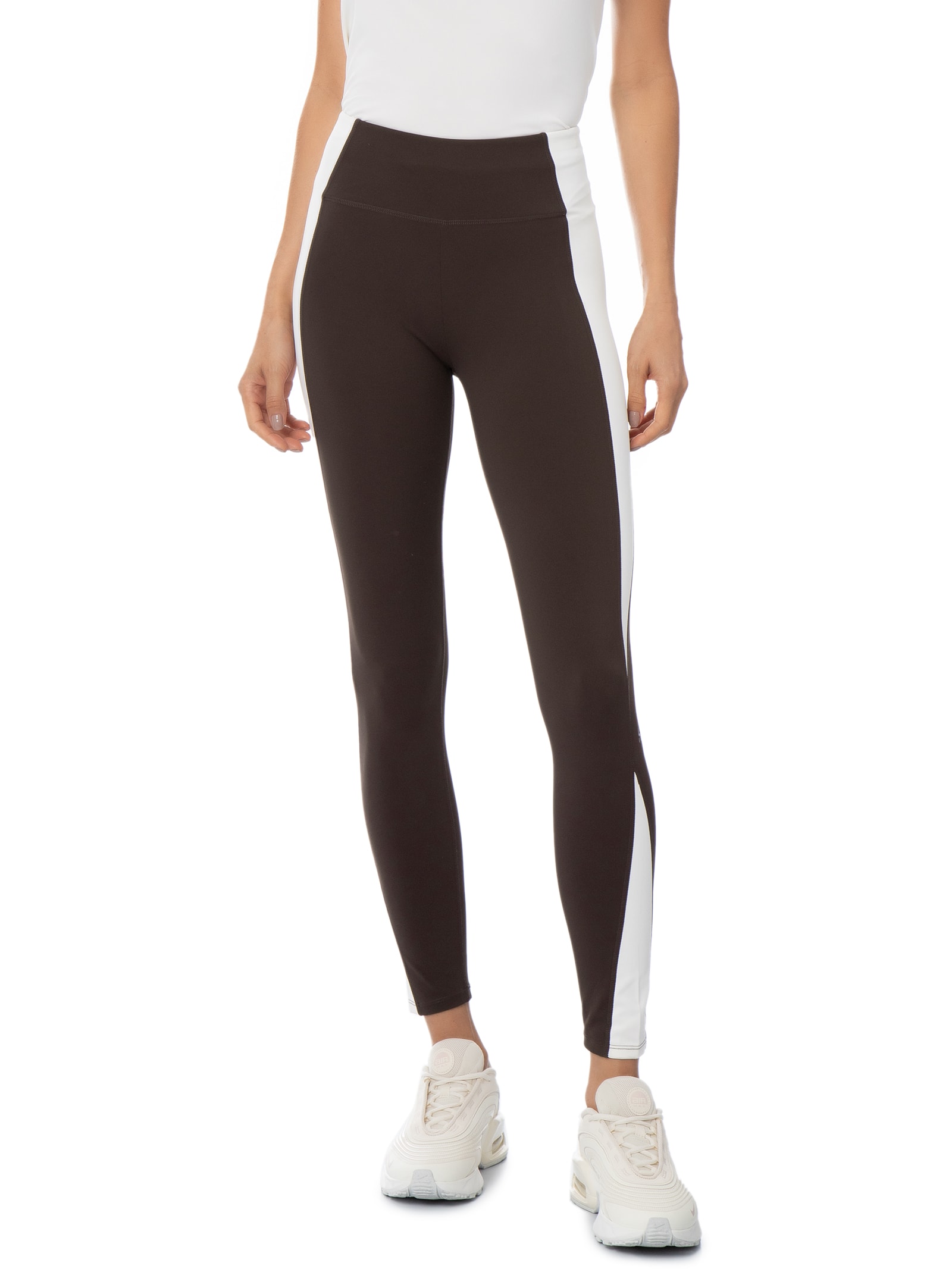 Calça Legging Feminina Marrom Hering Sports