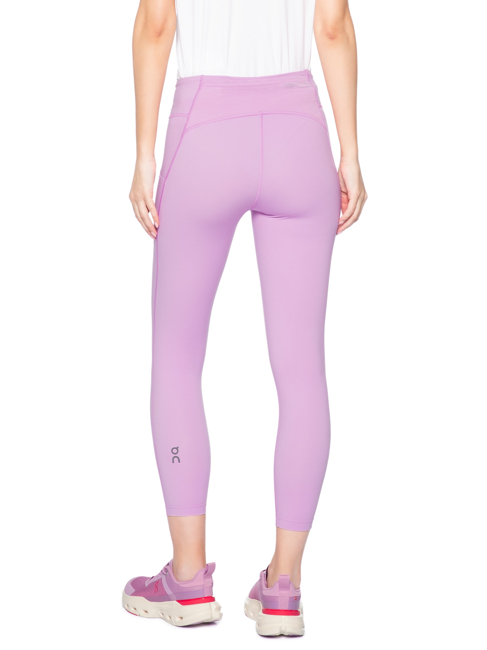 Calça Legging Feminina Performance Tights 7/8 Rosa On Running