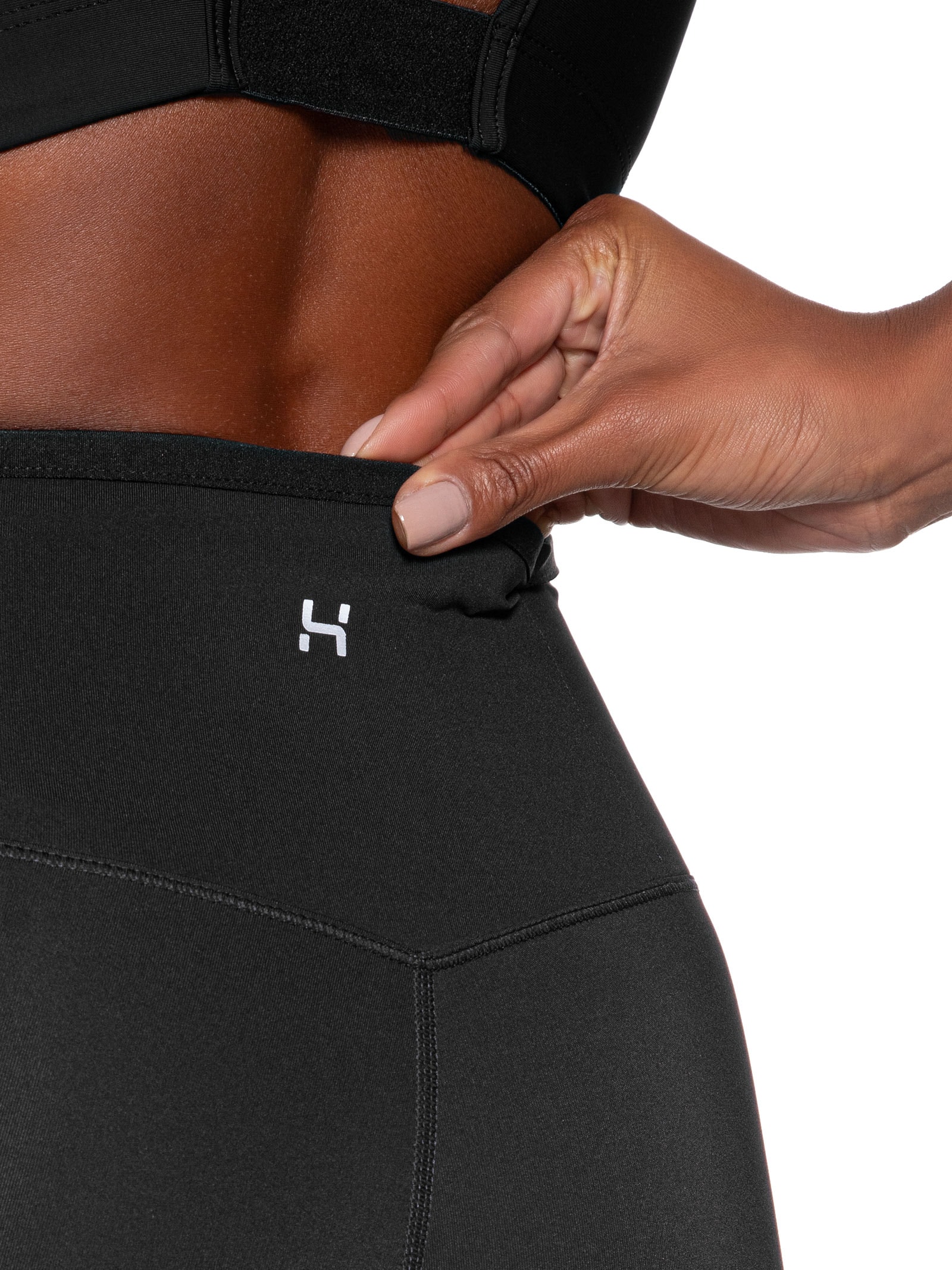 Calça legging Feminina Preto Hering Sports