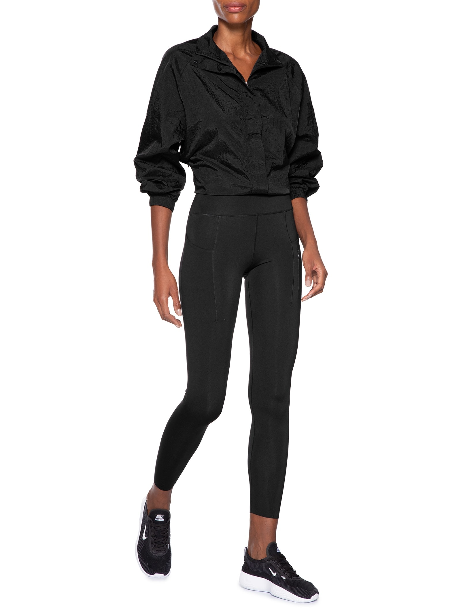 Calça legging Feminina Preto Hering Sports
