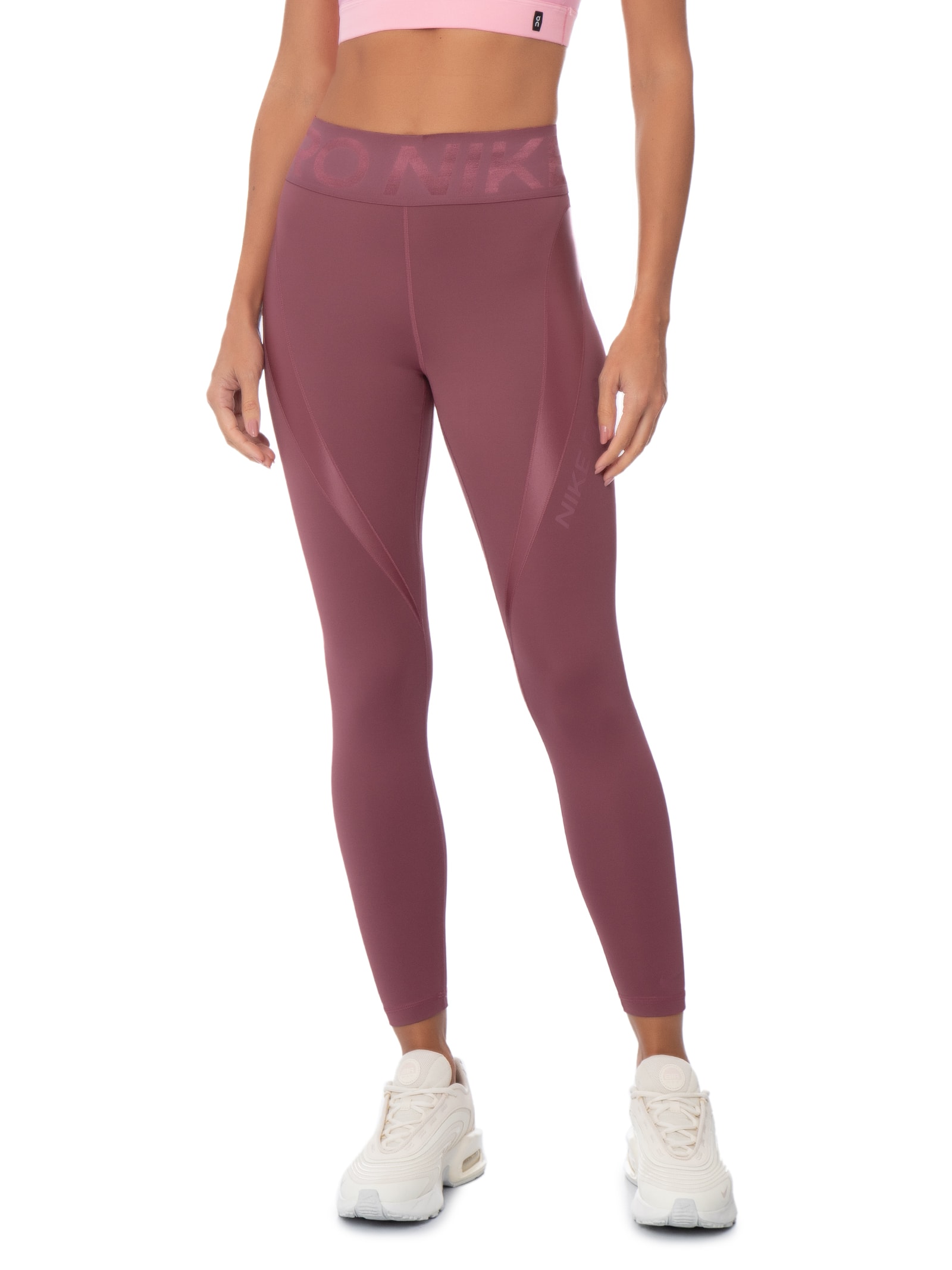 Calça Legging Feminina Pro Dri-Fit Sculpt 7/8 Rosa Nike