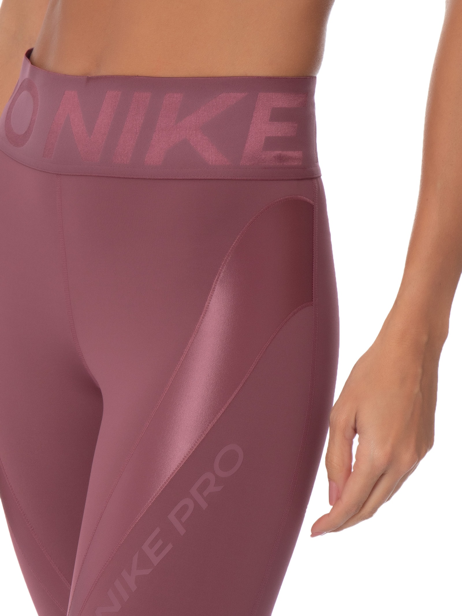 Calça Legging Feminina Pro Dri-Fit Sculpt 7/8 Rosa Nike