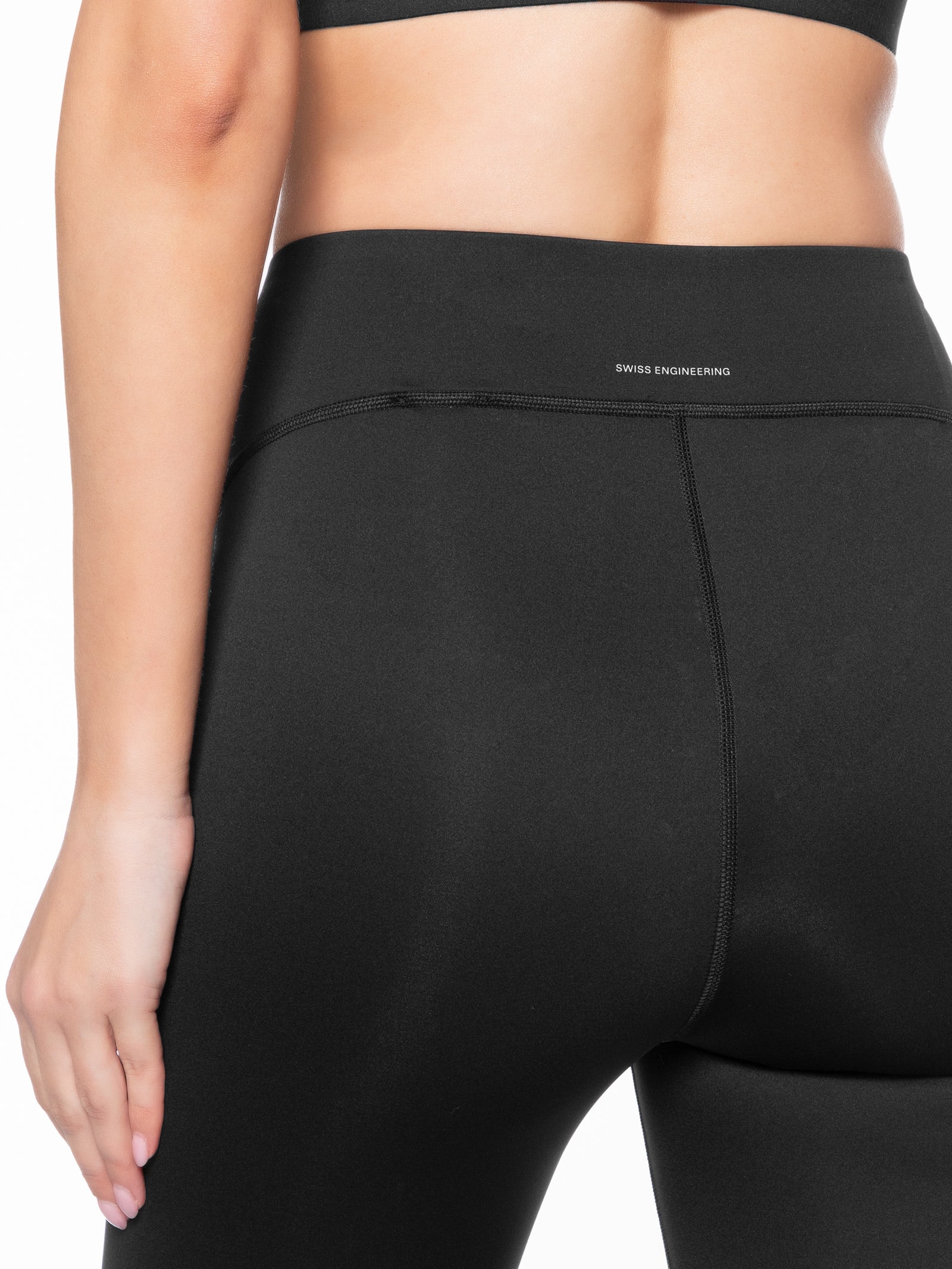 Calça Legging Feminina Train Tights 7/8 W Preto On Running