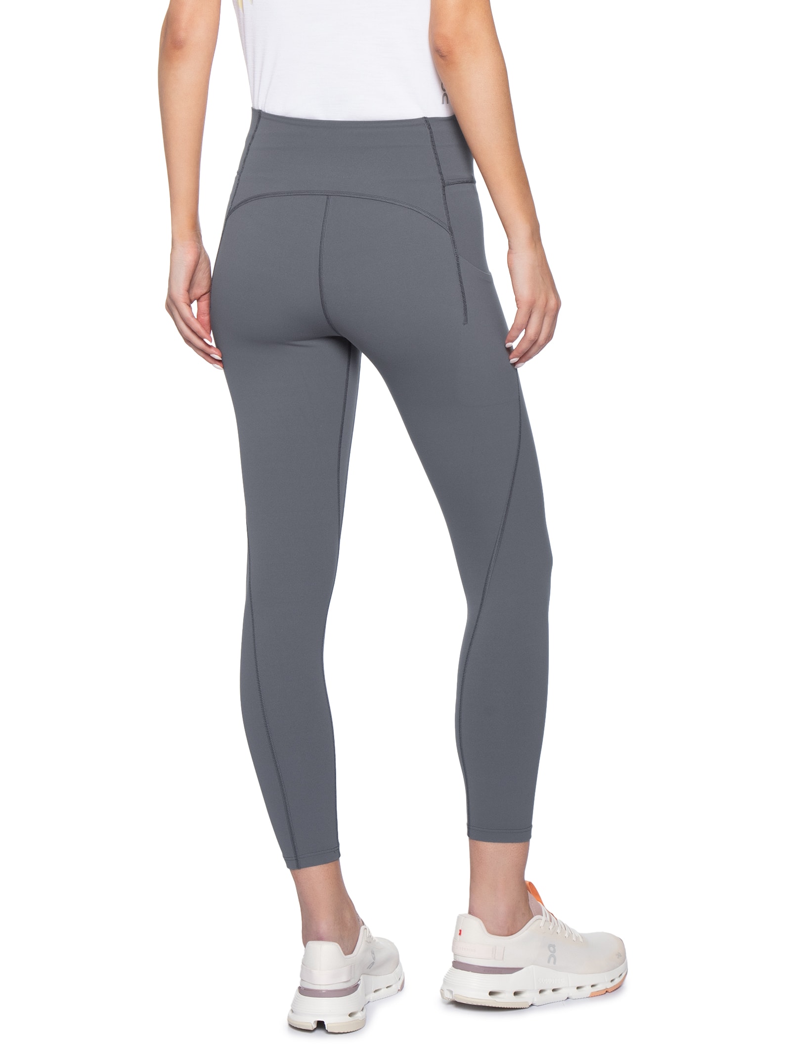 Calça Legging Feminino Studio Tights 7/8 Cinza On Running