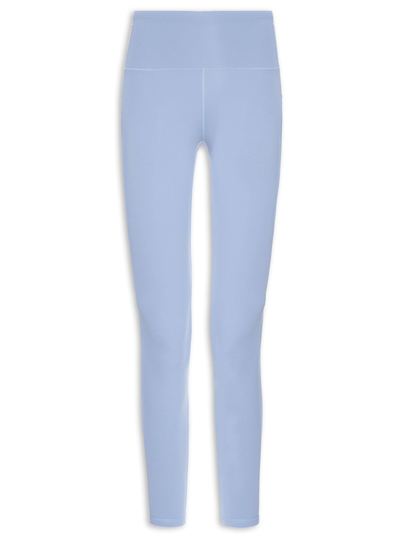 Calça Legging Fitness Feminina Azul Basiq