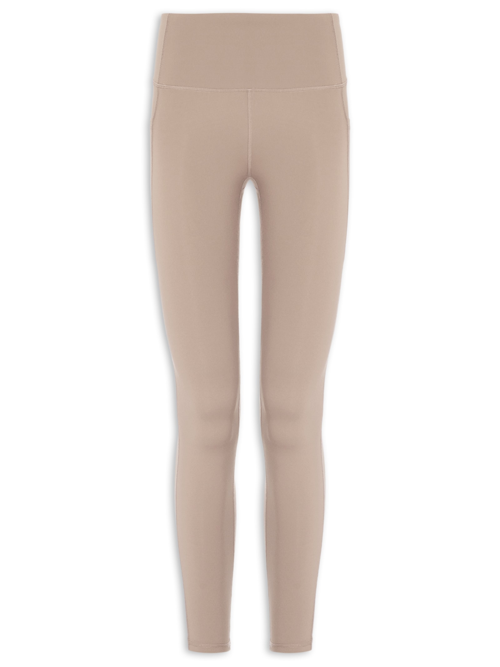 Calça Legging Fitness Feminina Marrom Basiq