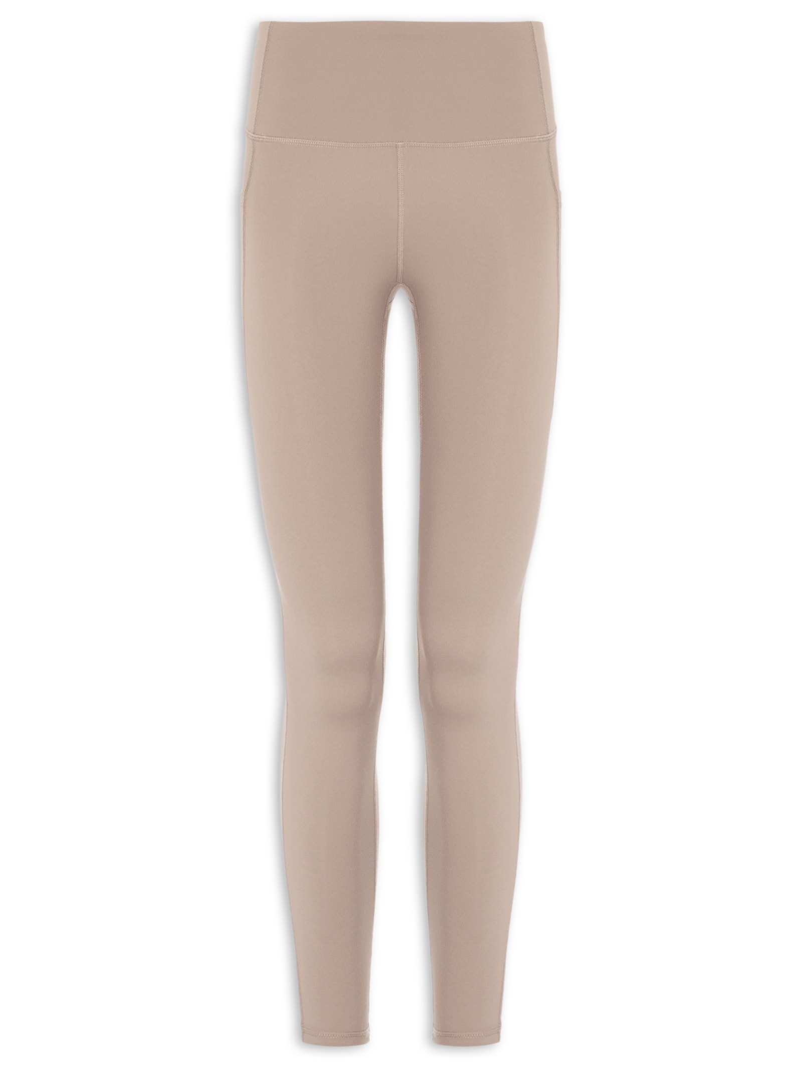Calça Legging Fitness Feminina Marrom Basiq