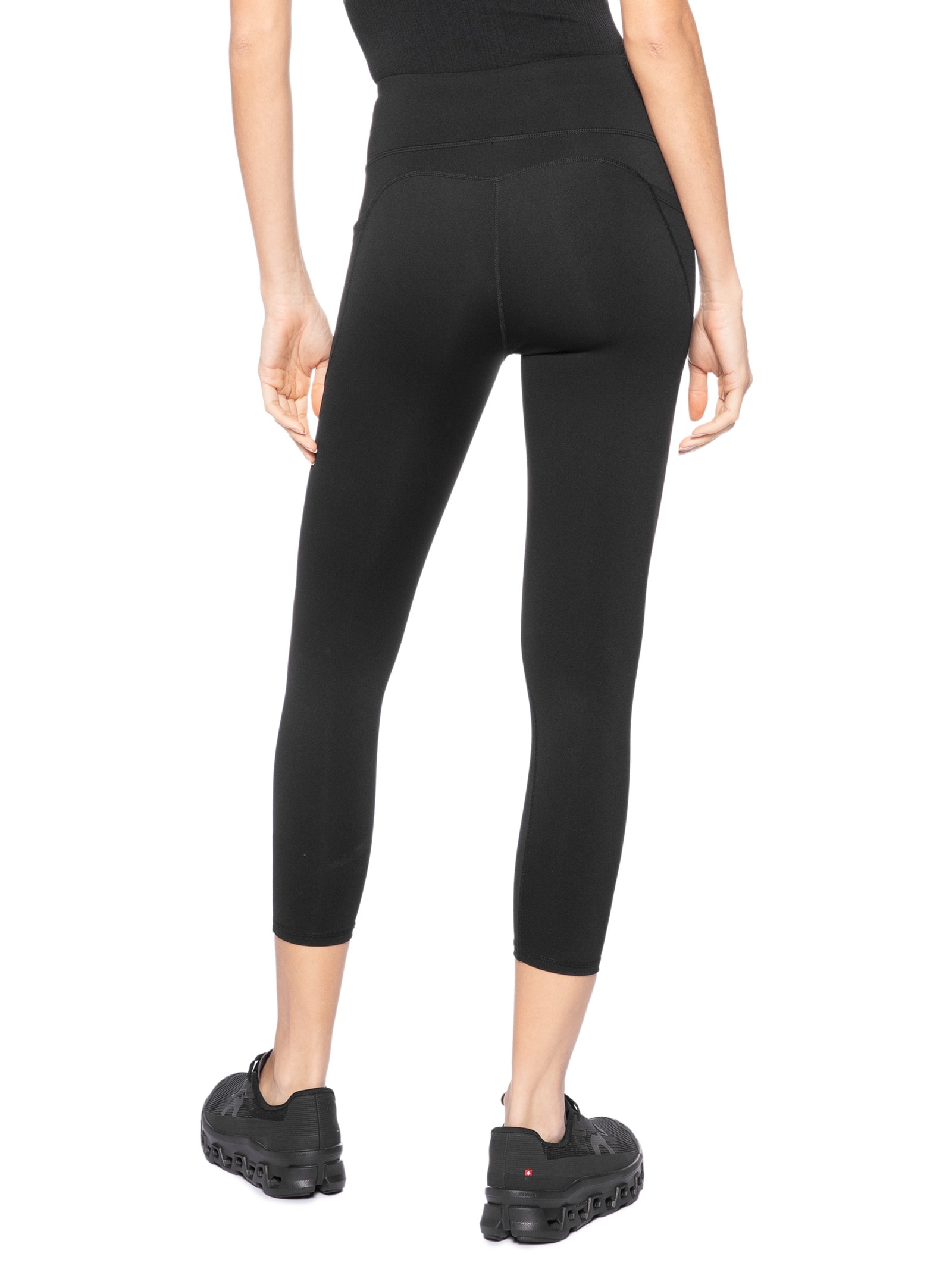 Calça Legging Fitness Feminina Preto Basiq