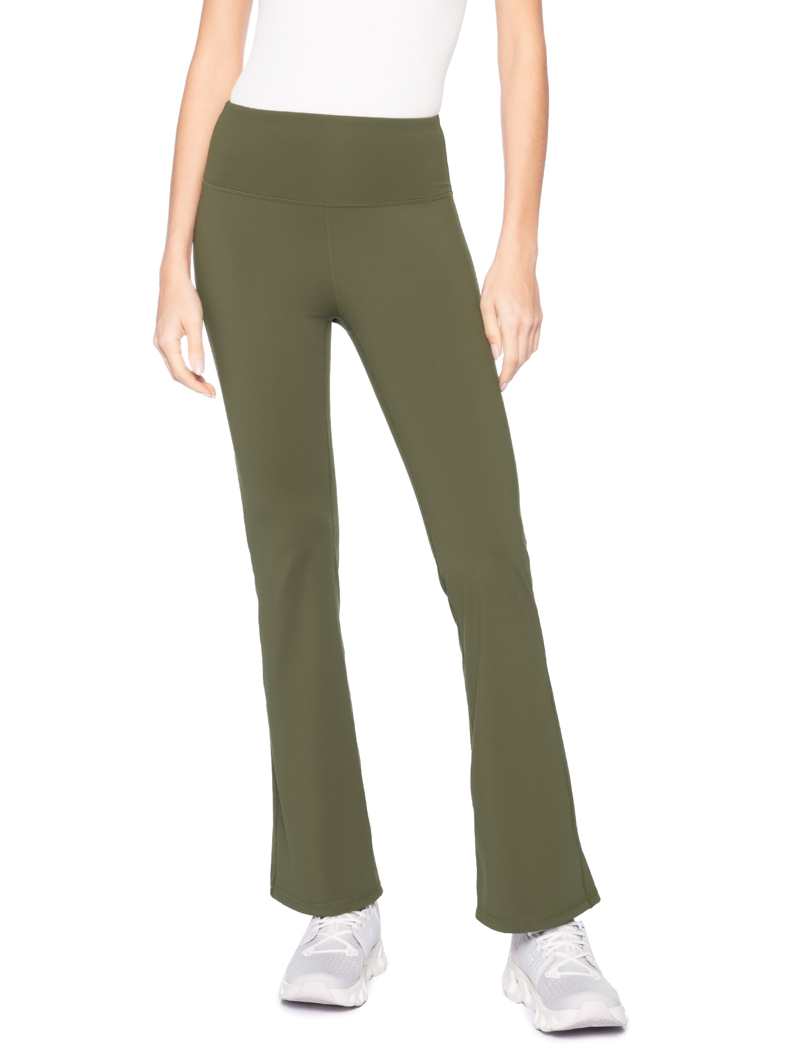 Calça Legging Fitness Feminina Verde Basiq