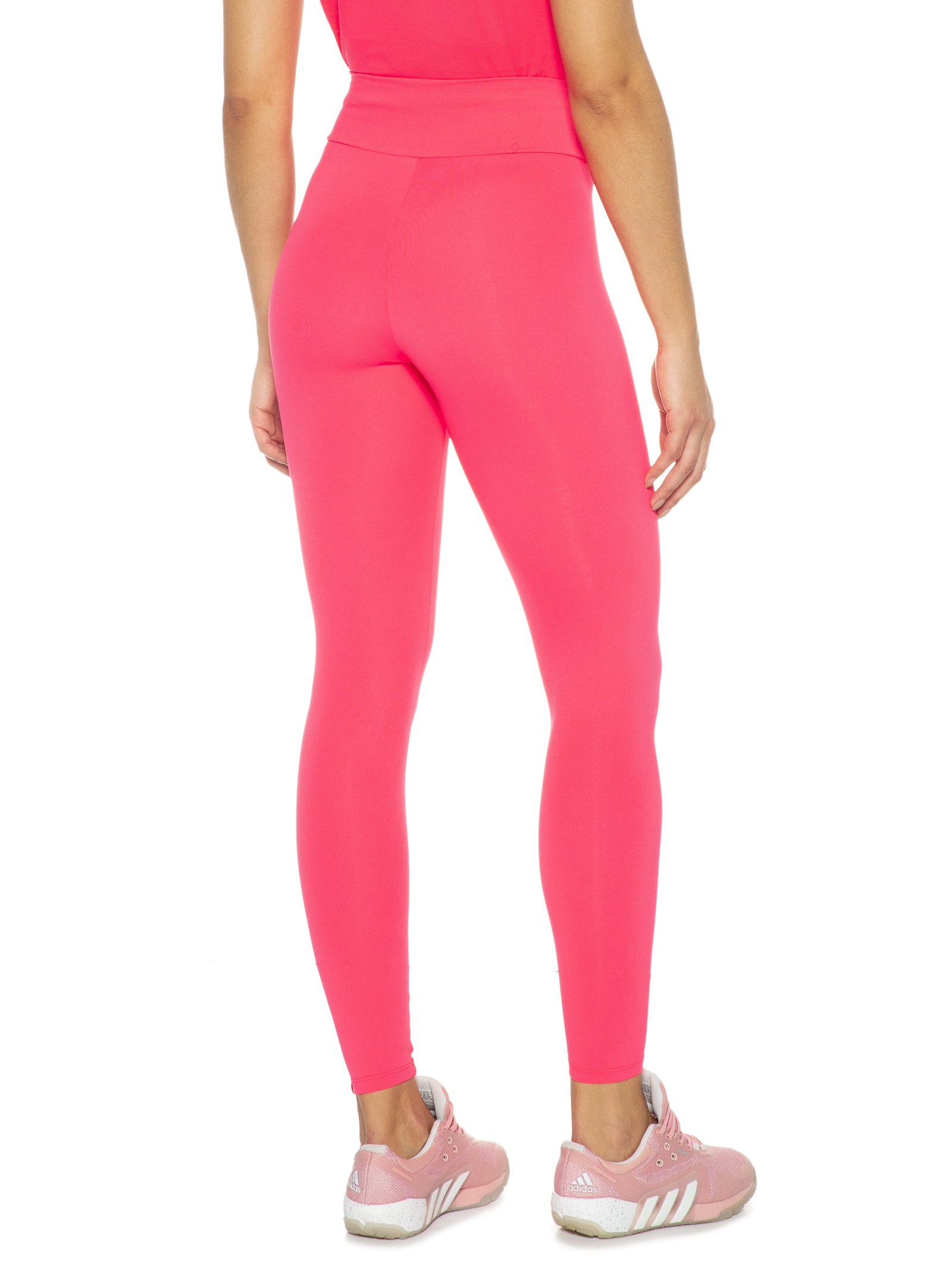 Calça Legging Liso Rosa Body For Sure