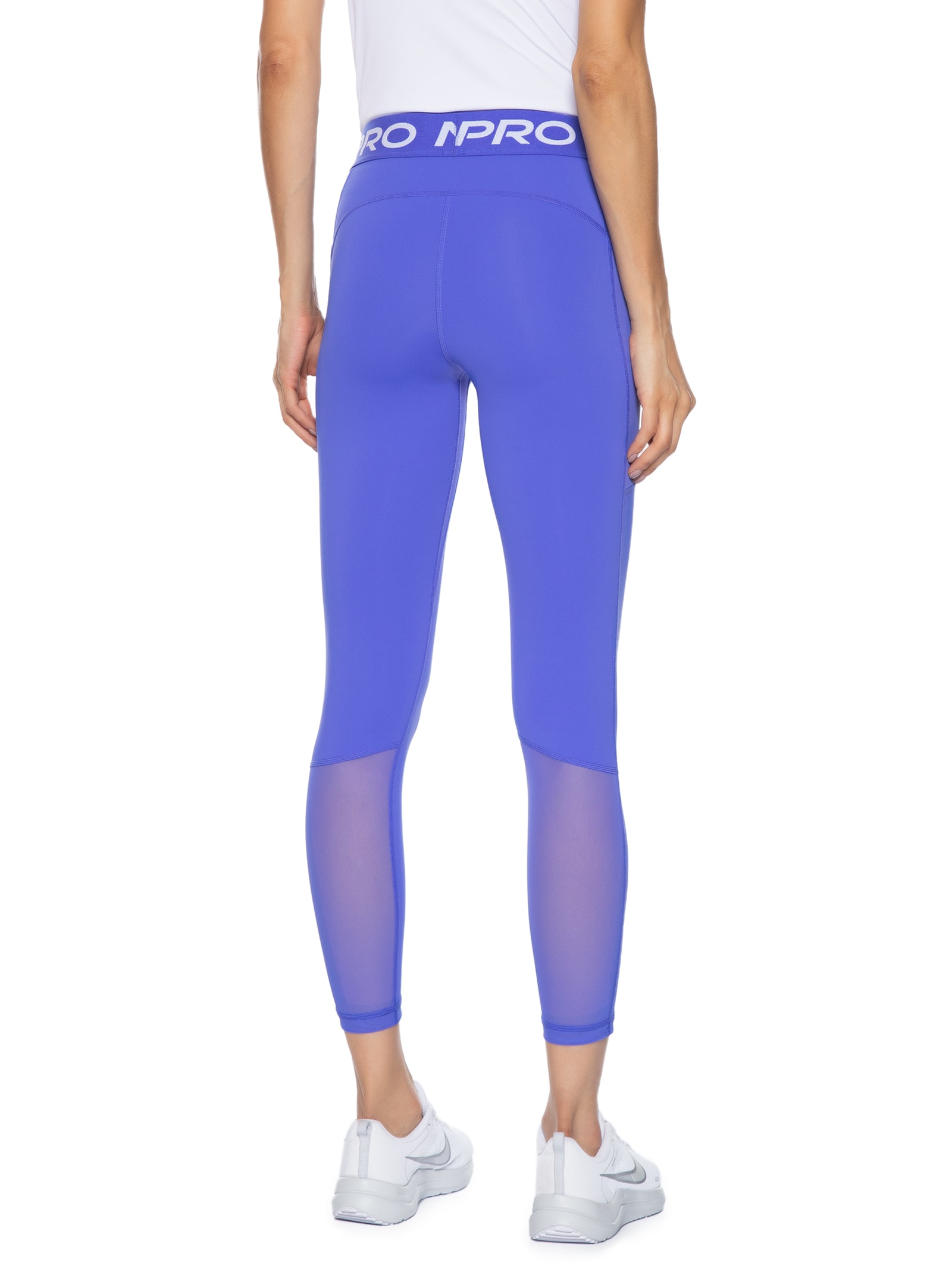 Calça Legging Universa 7/8 - Azul - Nike
